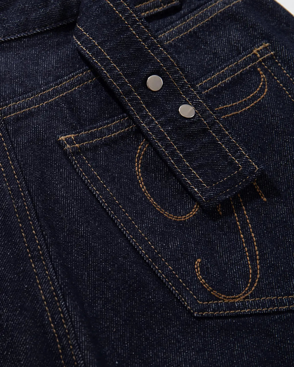 Cinch Back Baggy Denim Jorts | Inflation Streetwear