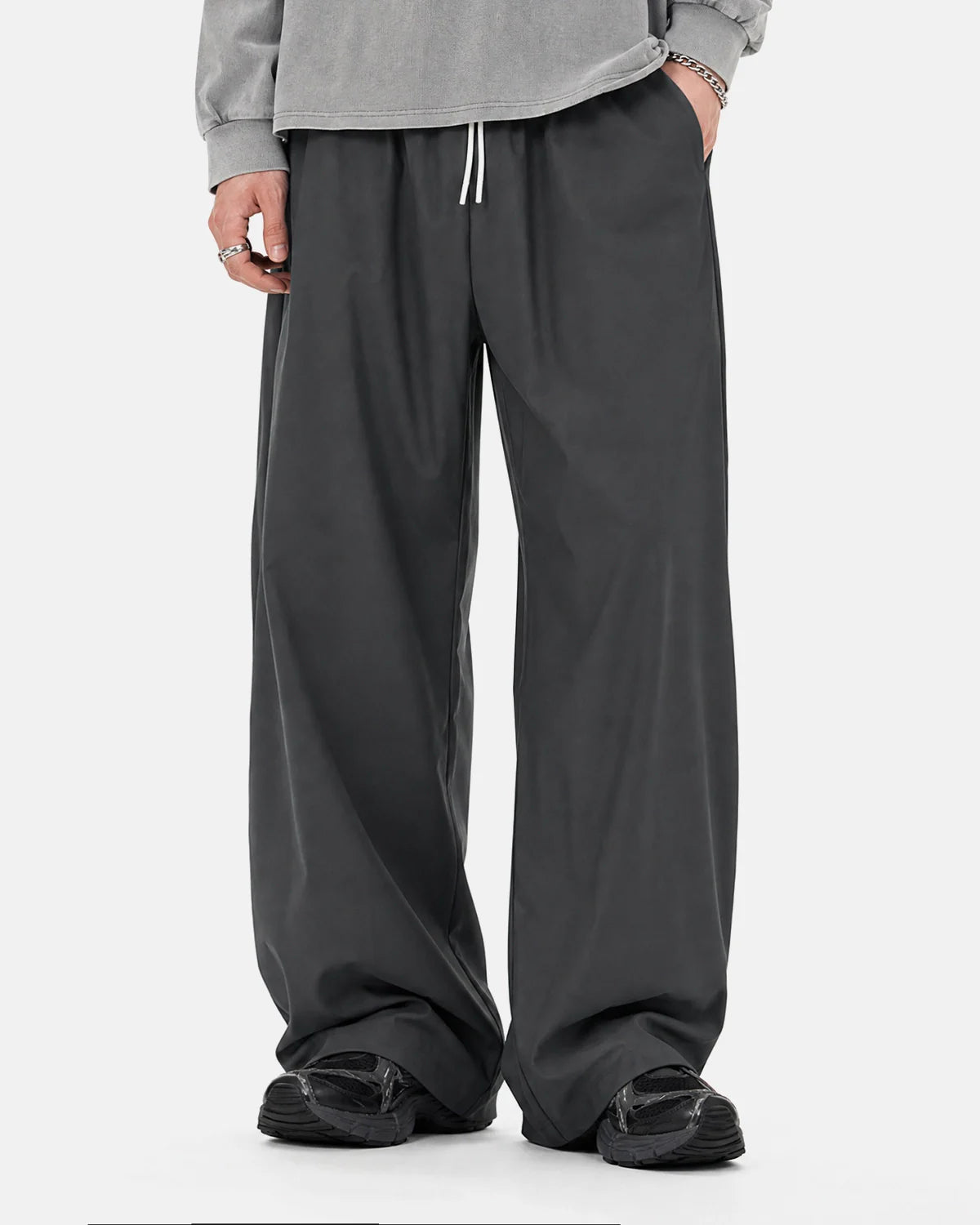 AirFlow Cooling Wide-Leg Pants | Infaltion TECHLATION™