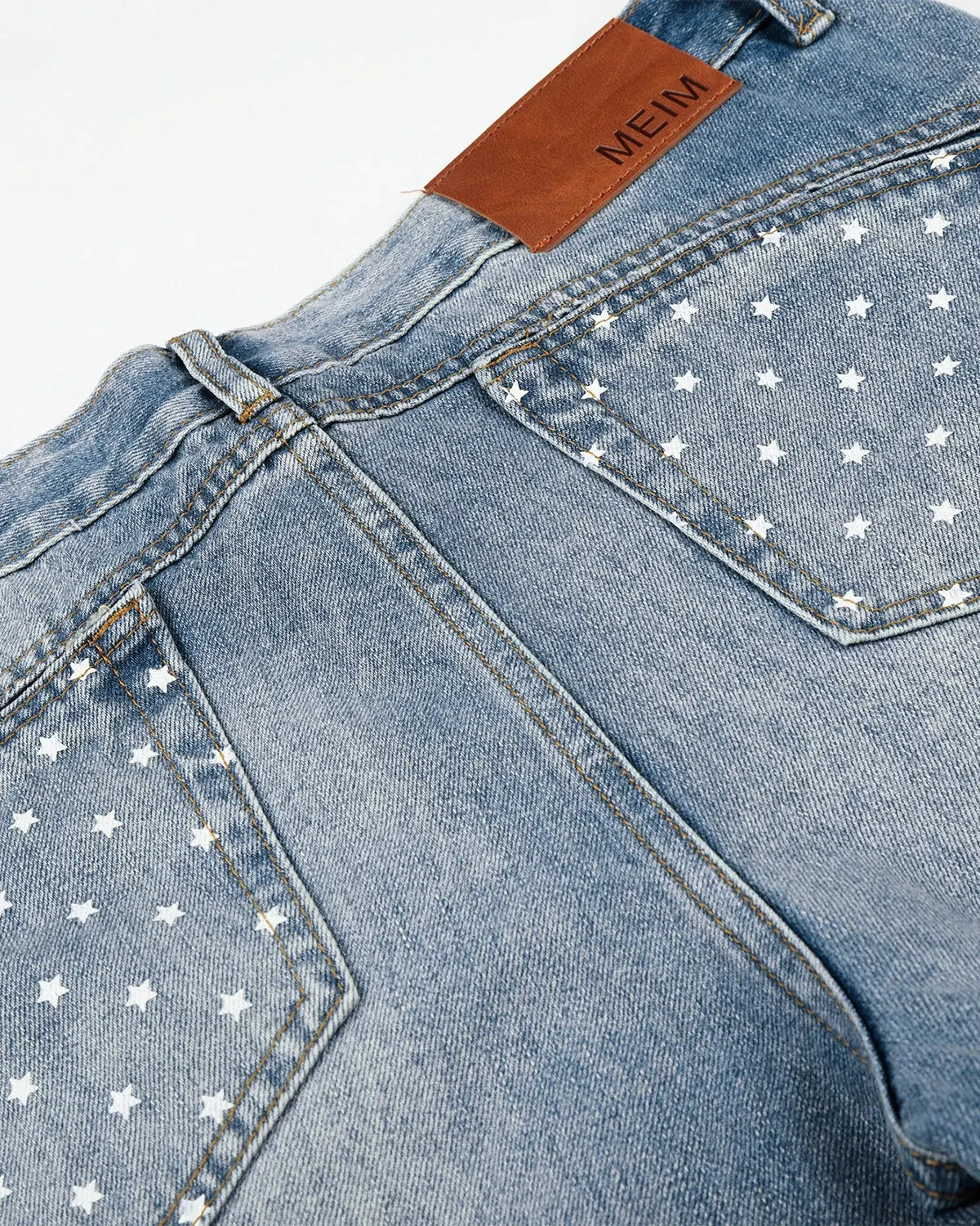Star Pocket Bootcut Jeans | Inflation Streetwear