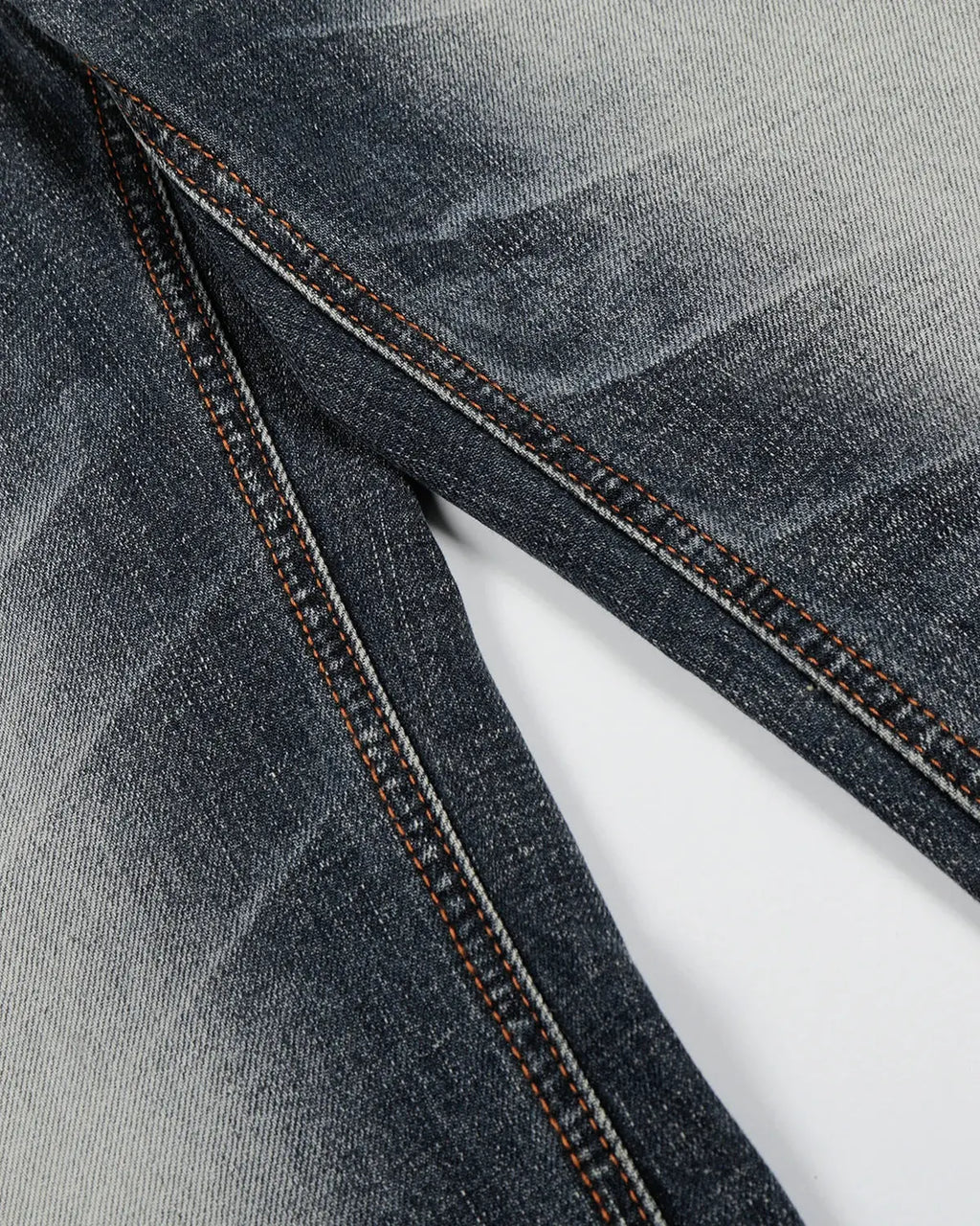 Faded Whisker Baggy Jeans | Inflation Streetwear