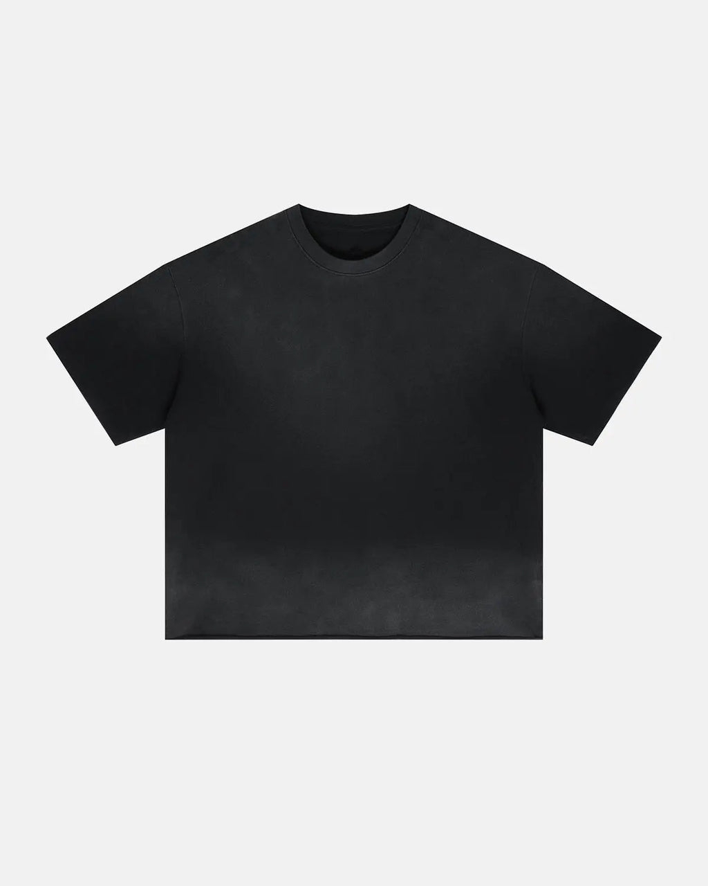Monkey Washed Boxy Cropped T-Shirt | Inflation Streetwear
