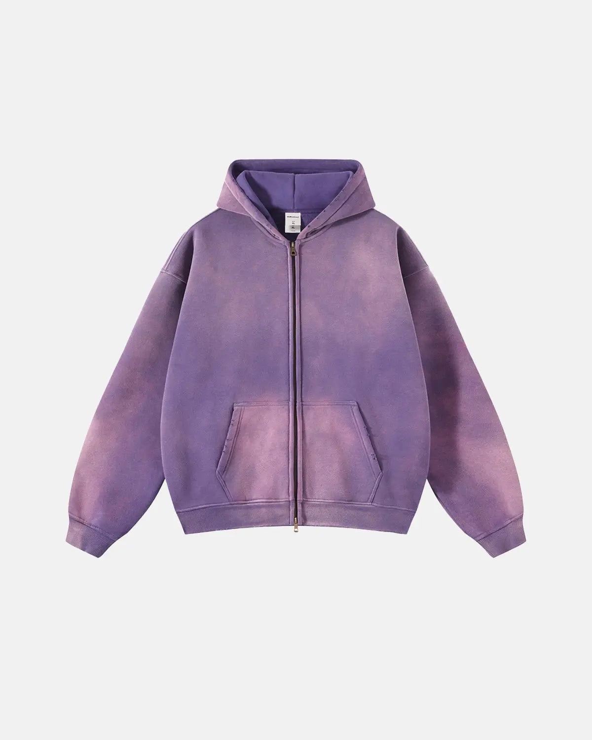 Acid Washed Zip Up Hoodies | Inflation Streetwear