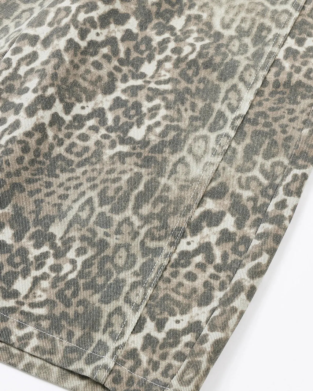 Leopard Print Baggy Shorts | Inflation Streetwear