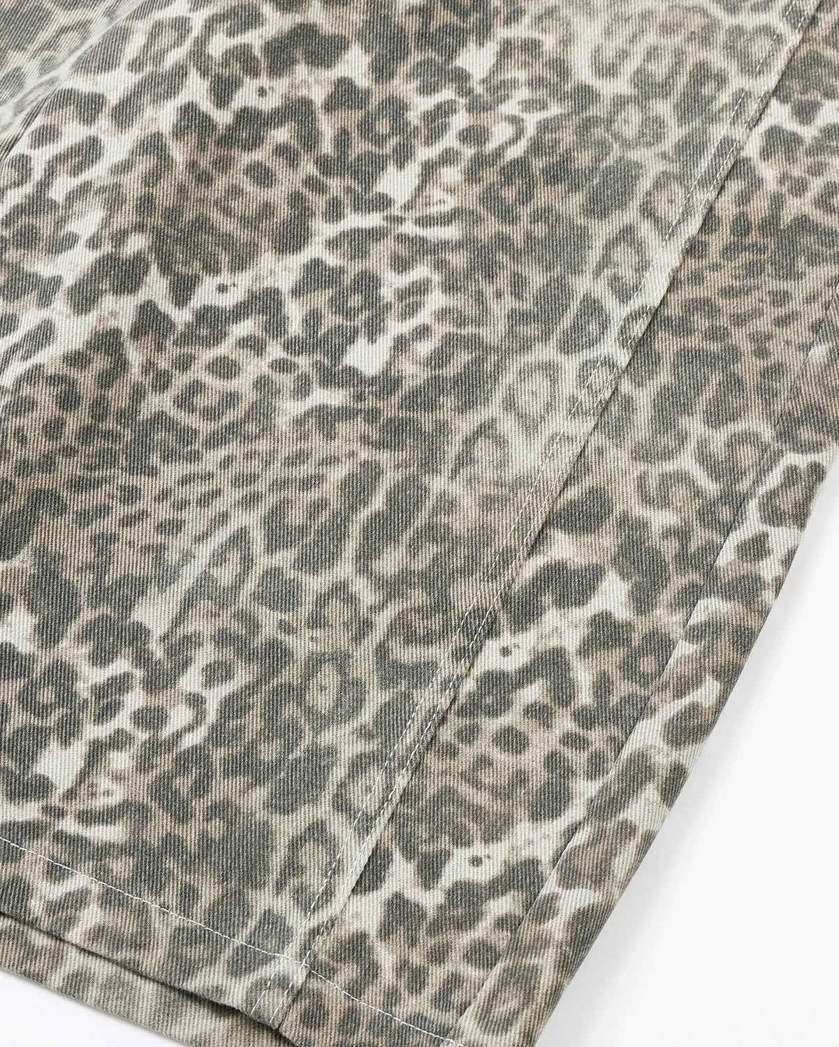 Leopard Print Baggy Shorts | Inflation Streetwear