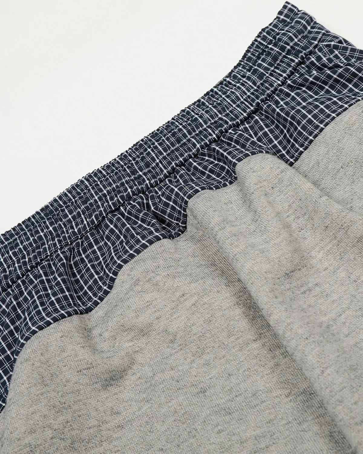 Plaid Layered Baggy Sweatpants | Inflation Streetwear