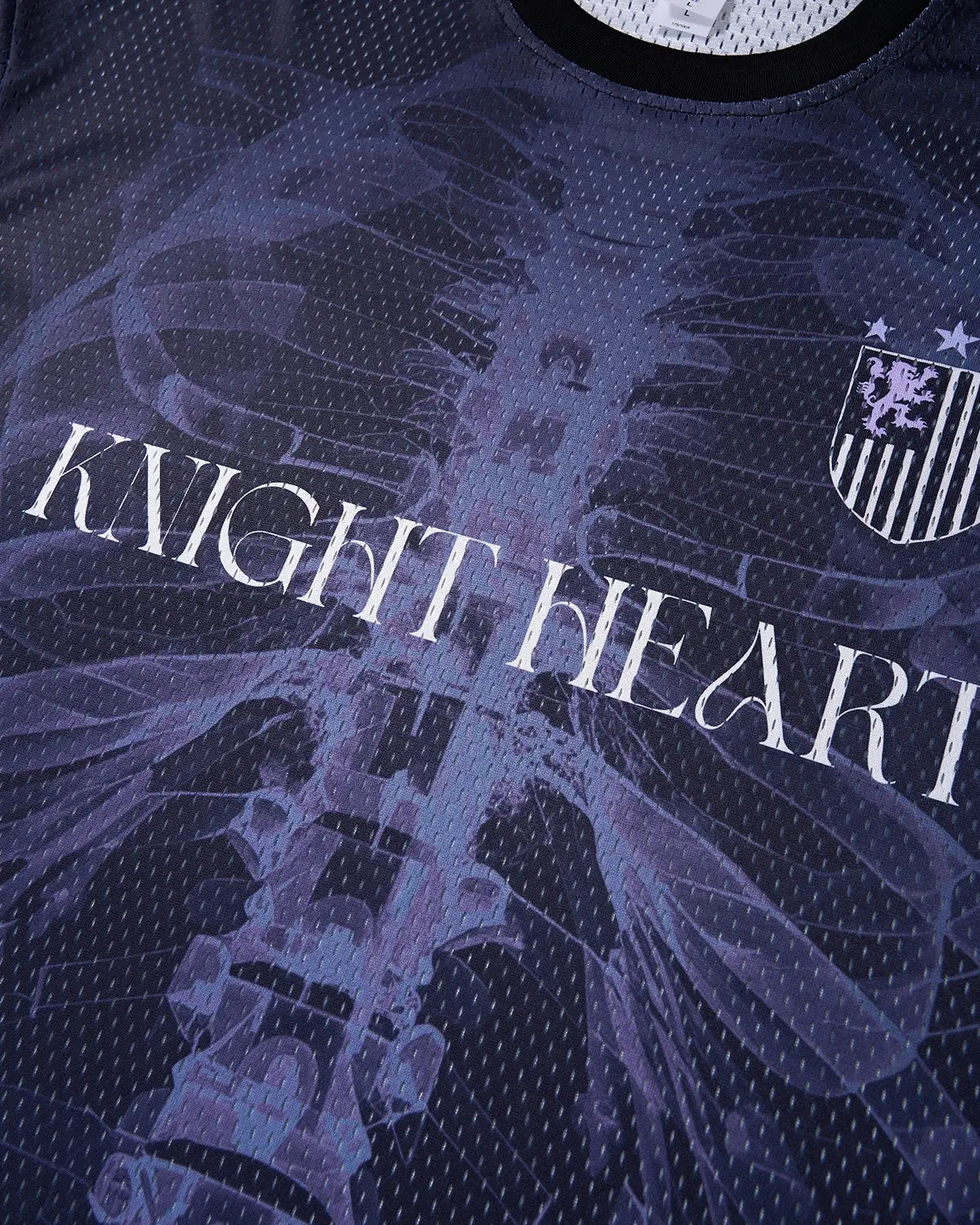 X-Ray Skeleton Graphic Mesh Jersey | Inflation Streetwear