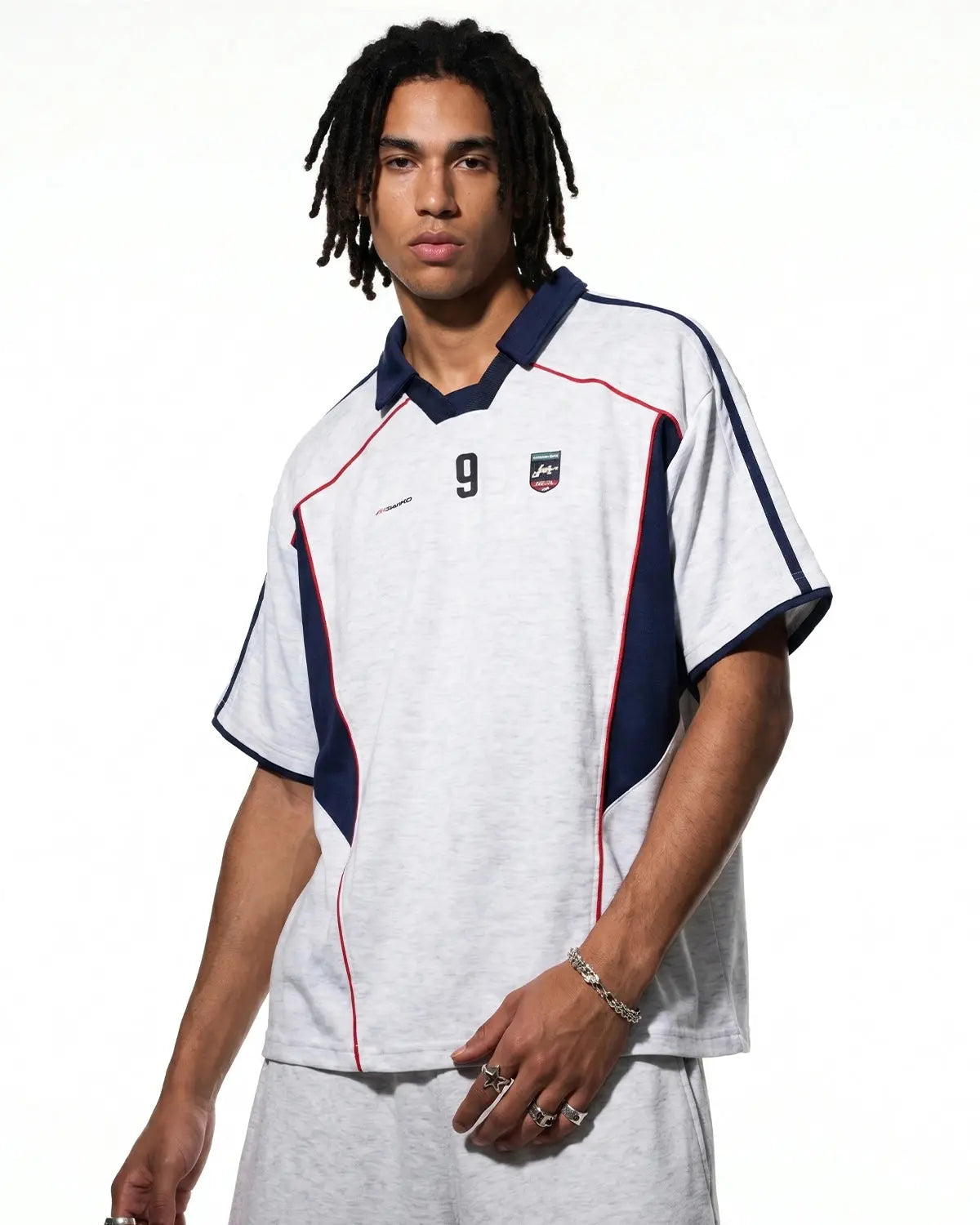 Color Block Graphic Jersey Tee | Inflation Streetwear