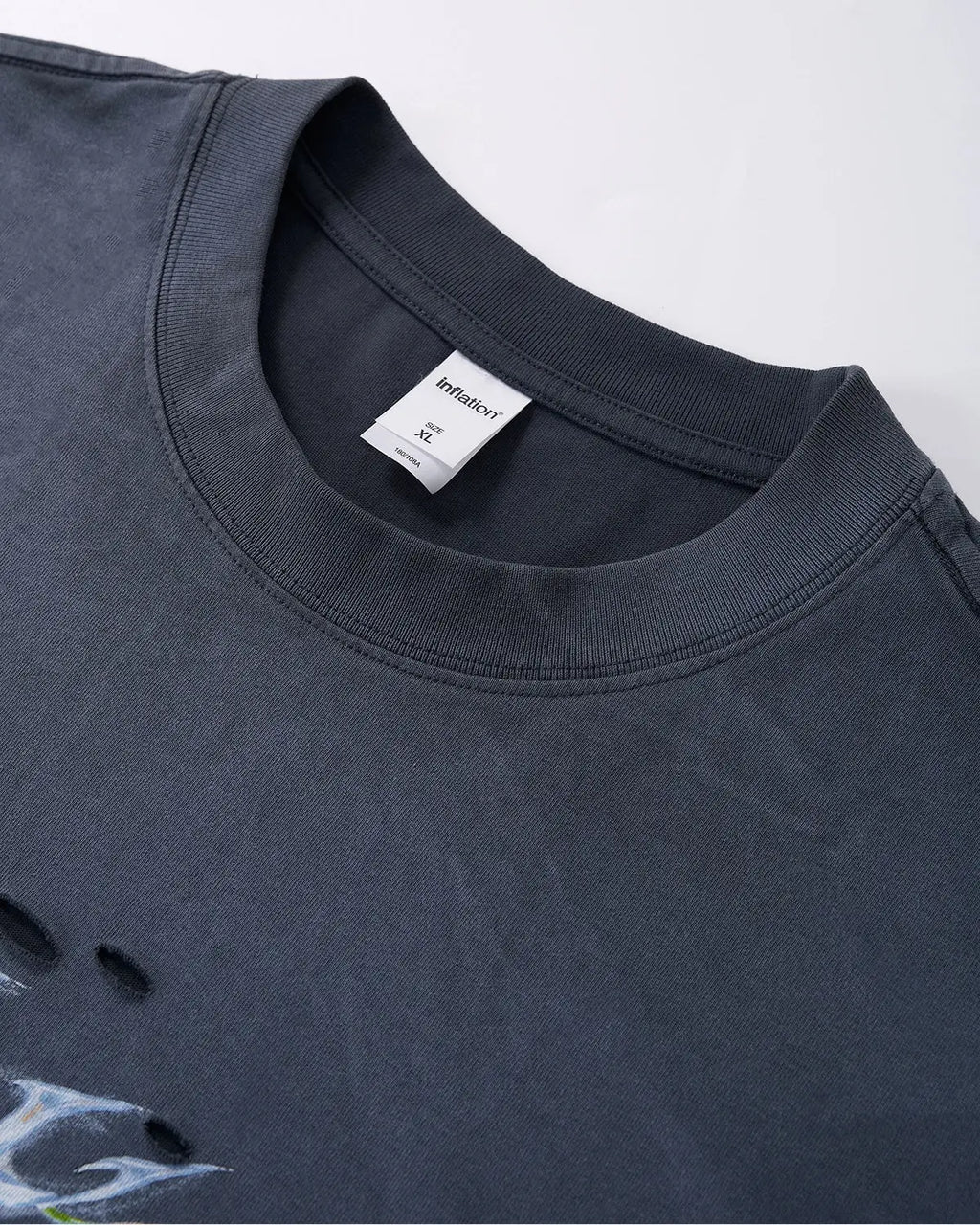 Monkey Washed Ripped Graphic Tees | Inflation Streetwear