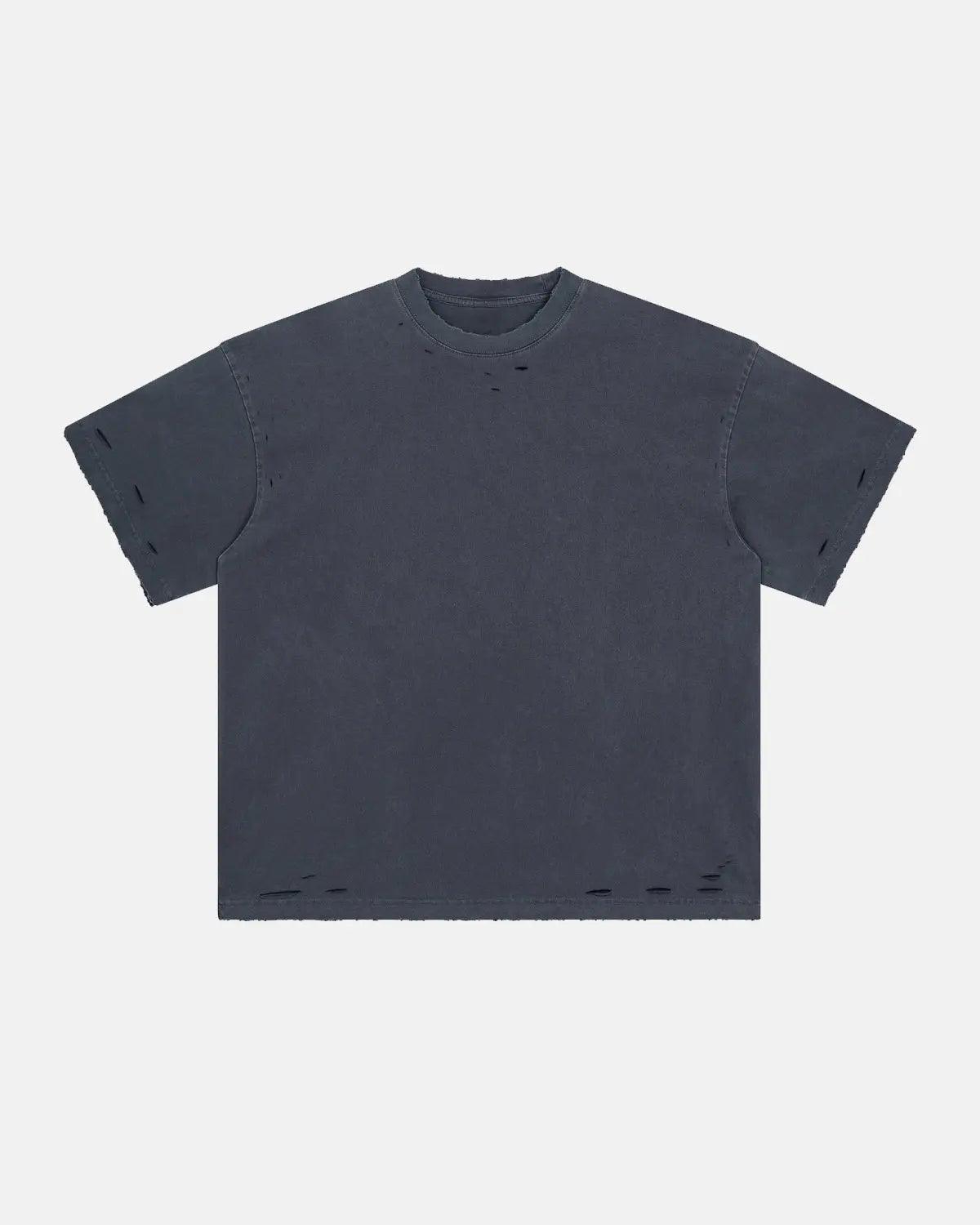 Ripped Distressed Washed Oversized T-Shirt | Inflation Streetwear