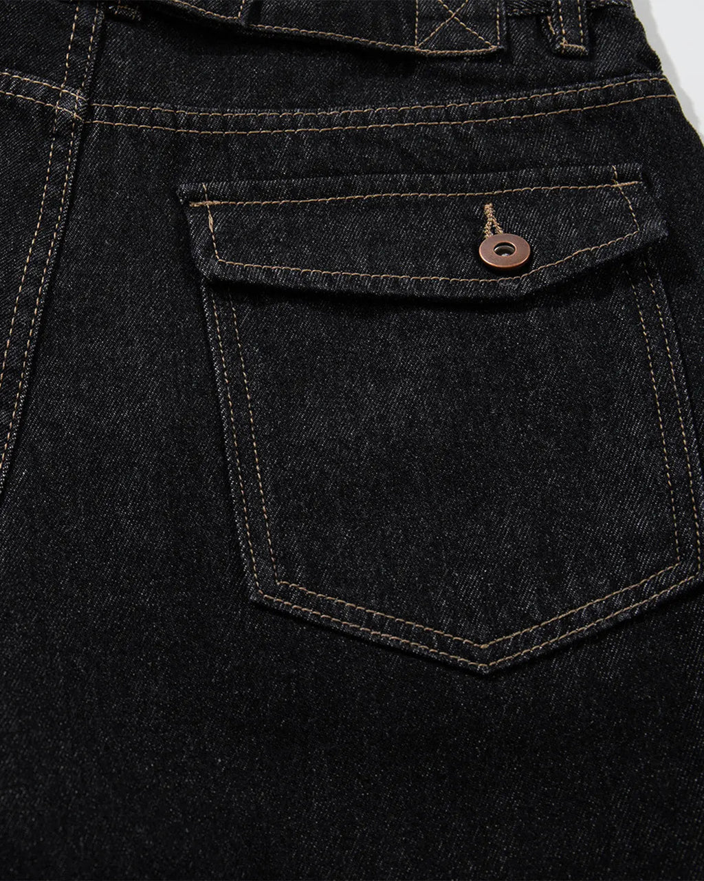 Raw Denim Longline Cargo Jorts | Inflation Streetwear