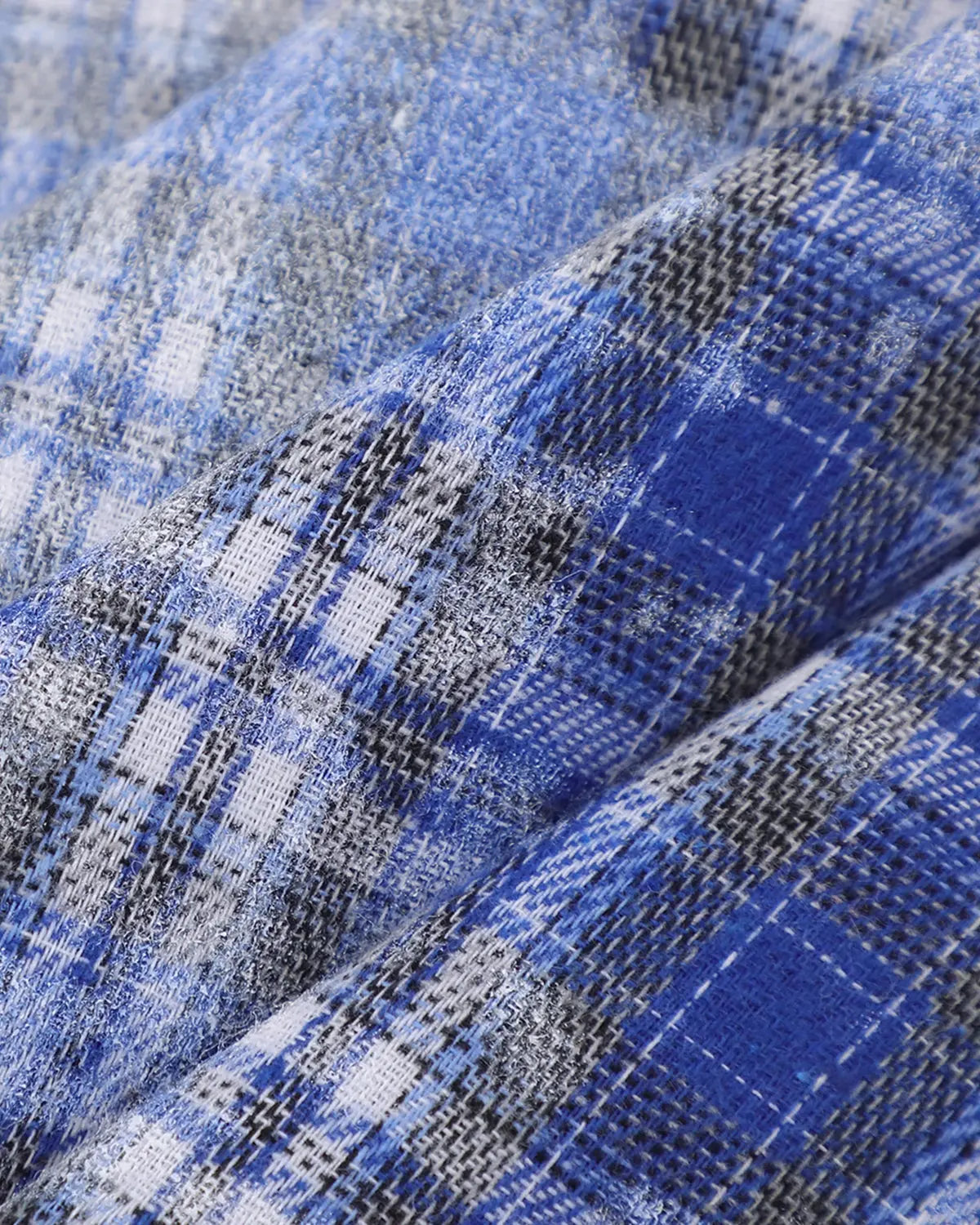 Devil Embroidered Plaid Shirt | Inflation Streetwear