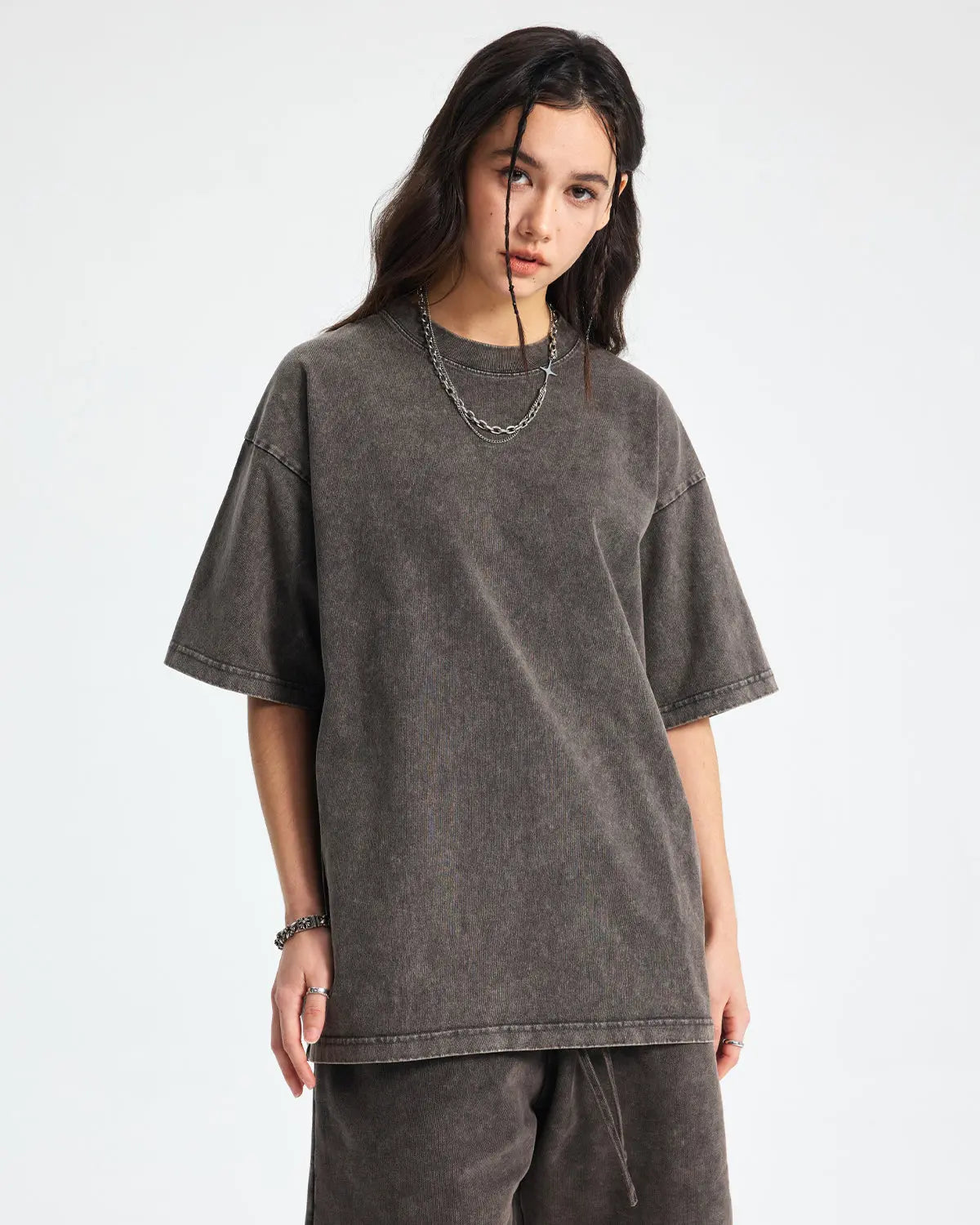 Snow Washed Oversized T-Shirt | Inflation Streetwear
