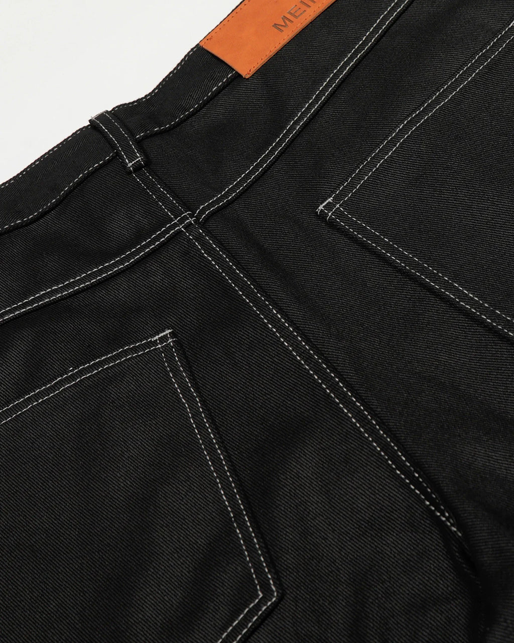 Contrast Stitch Baggy Barrel  Jeans | Inflation Streetwear