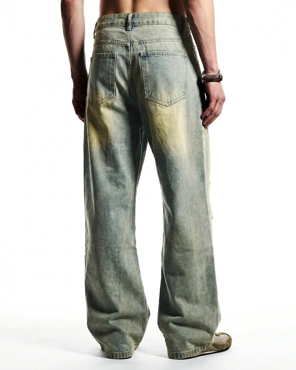 Vintage Washed Baggy Jeans | Inflation Streetwear