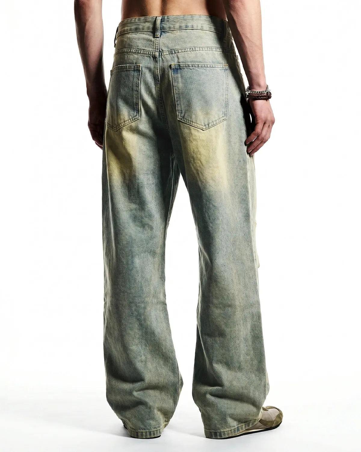 Vintage Washed Baggy Jeans | Inflation Streetwear