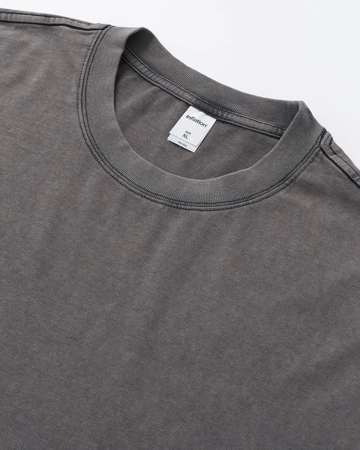 Boxy Script Graphic Washed T-Shirt | Inflation Streetwear