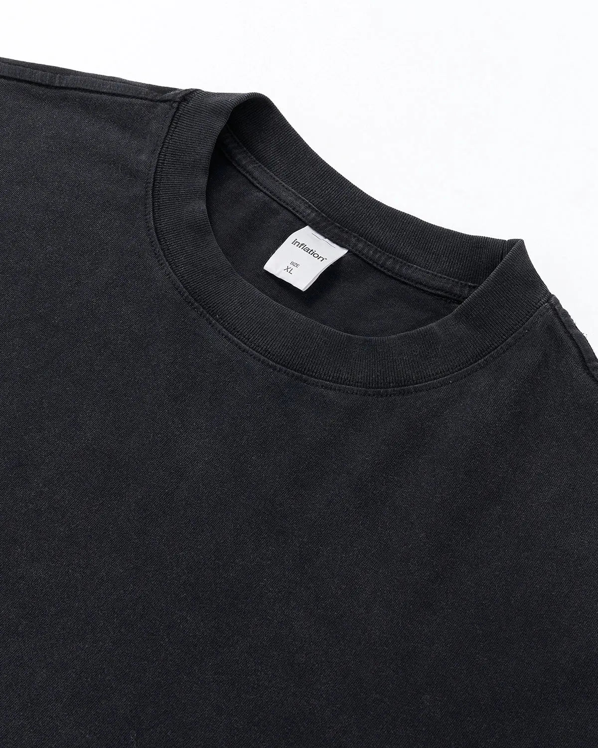 Boxy Script Graphic Washed T-Shirt | Inflation Streetwear