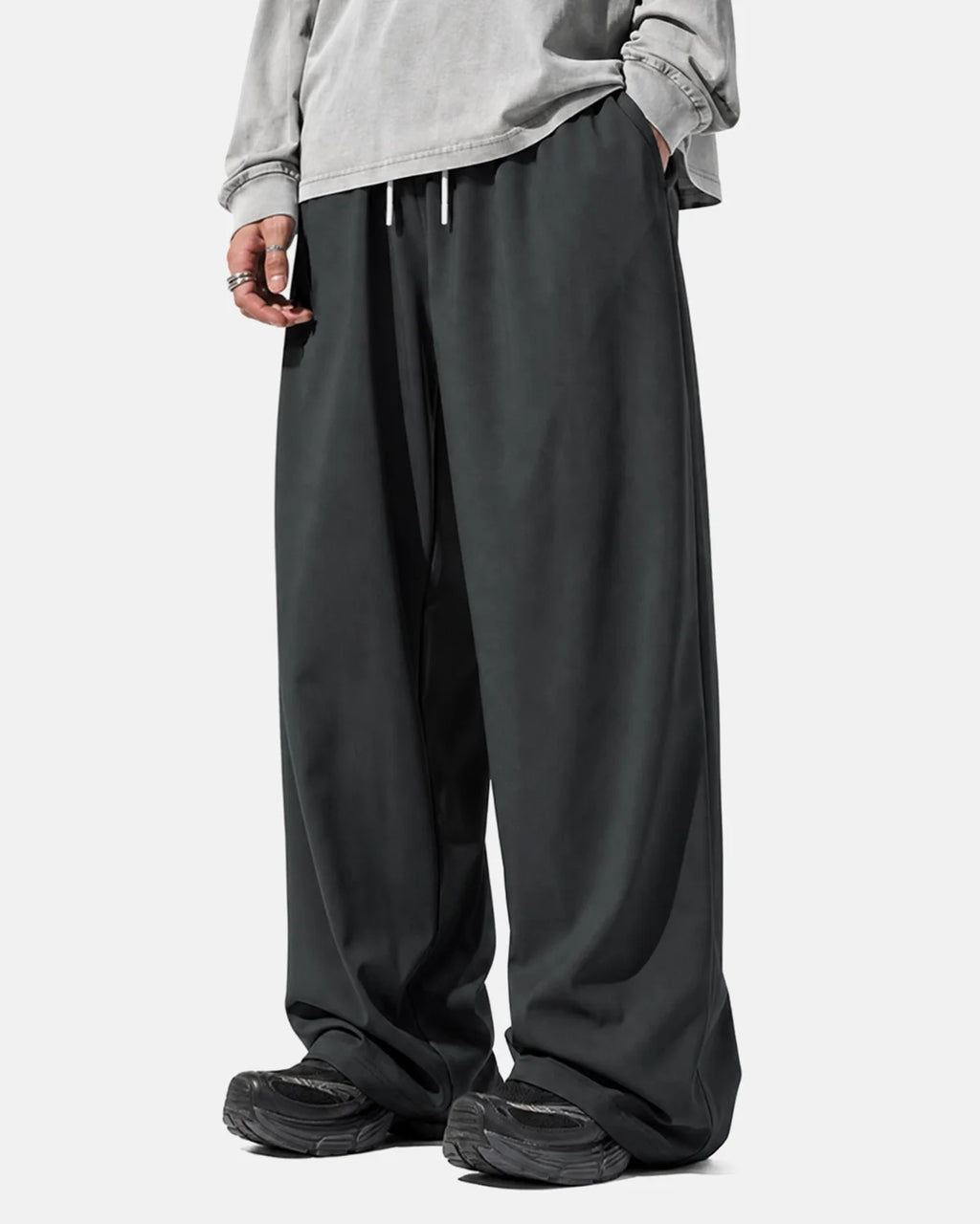 AirFlow Cooling Wide-Leg Pants | Infaltion TECHLATION™