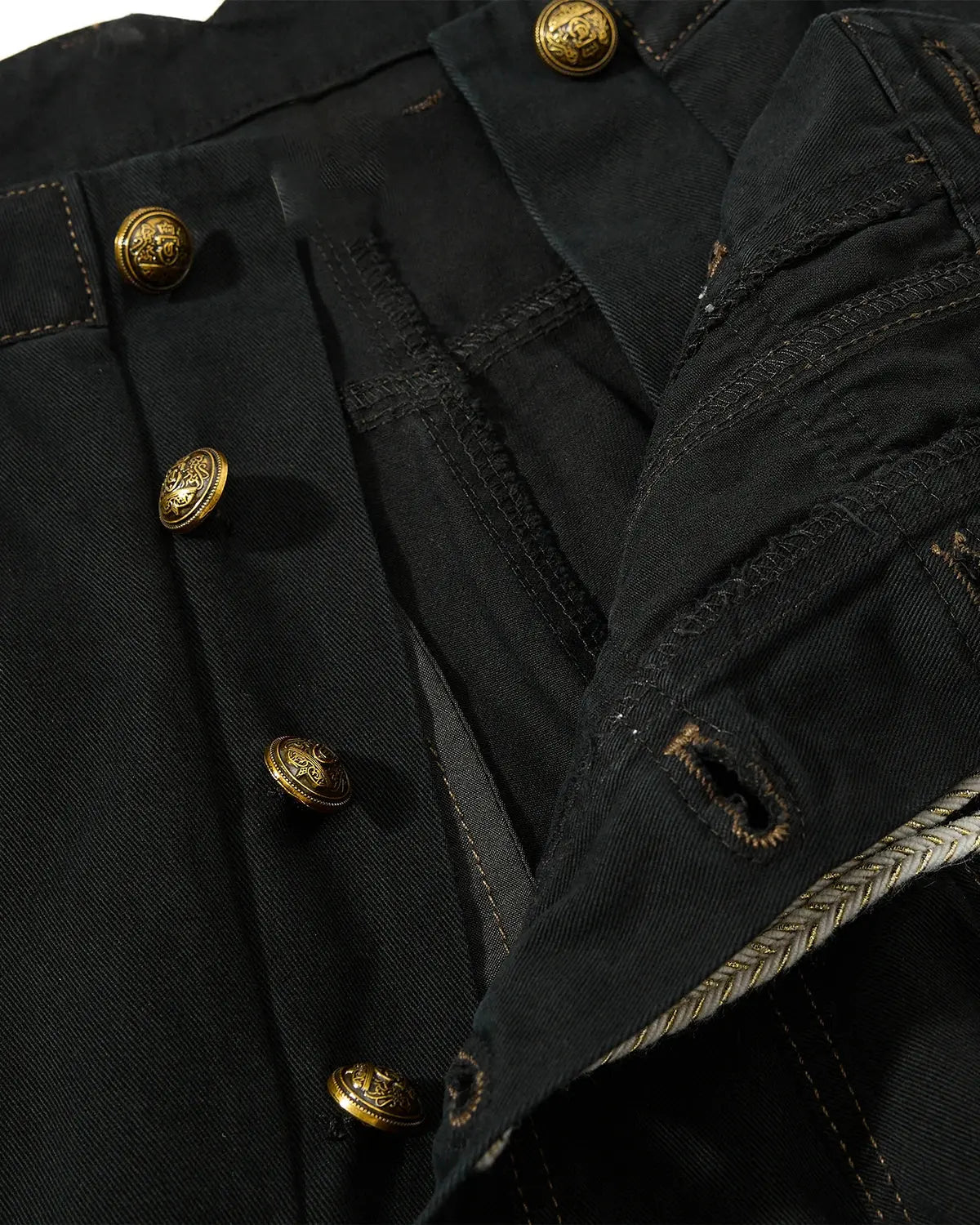 Braided Rope Barrel Pants | Inflation Streetwear