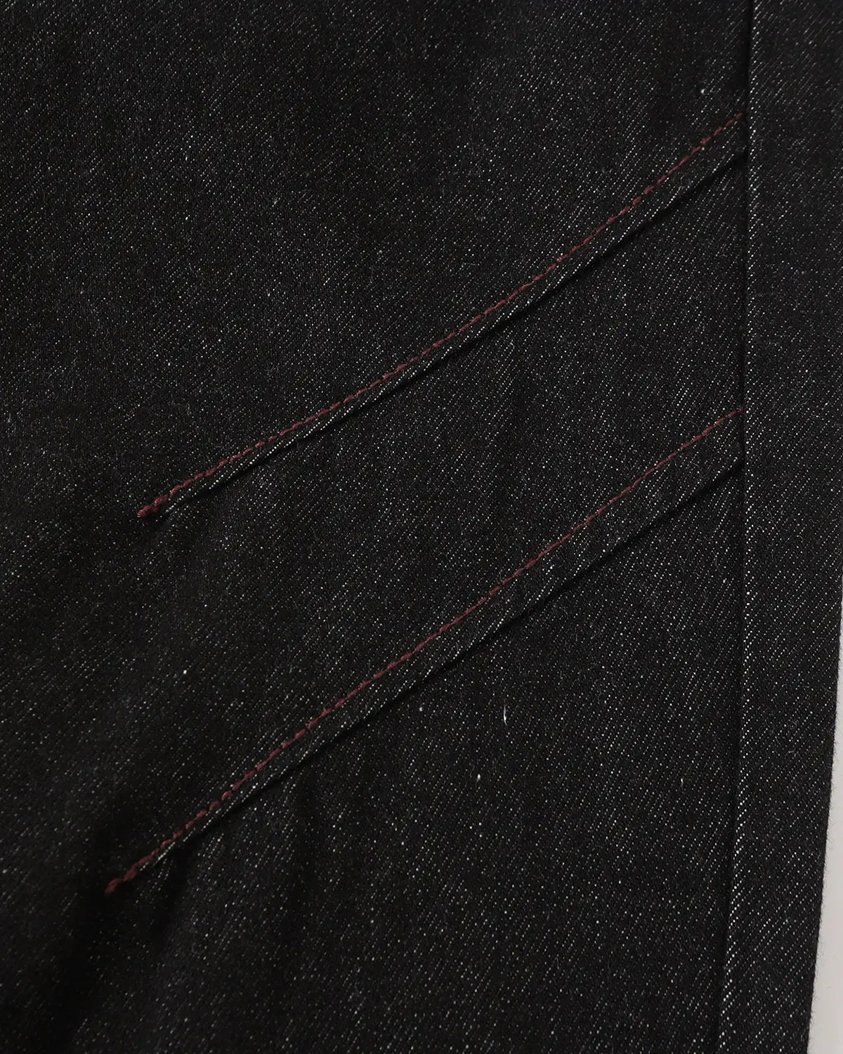 Stitching Deconstructed Raw Bootcut Jeans | Inflation Streetwear