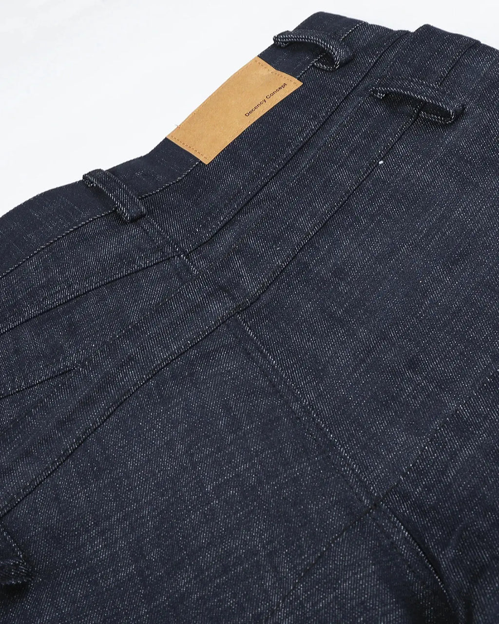 Asymmetric Wrap Waist Baggy Jeans | Inflation Streetwear