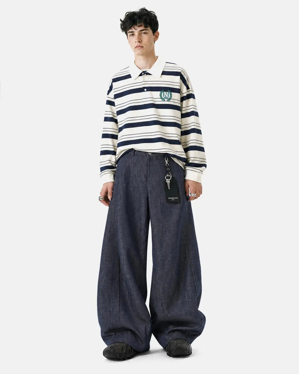 Lightweight Structured Barrel Jeans | Inflation Streetwear