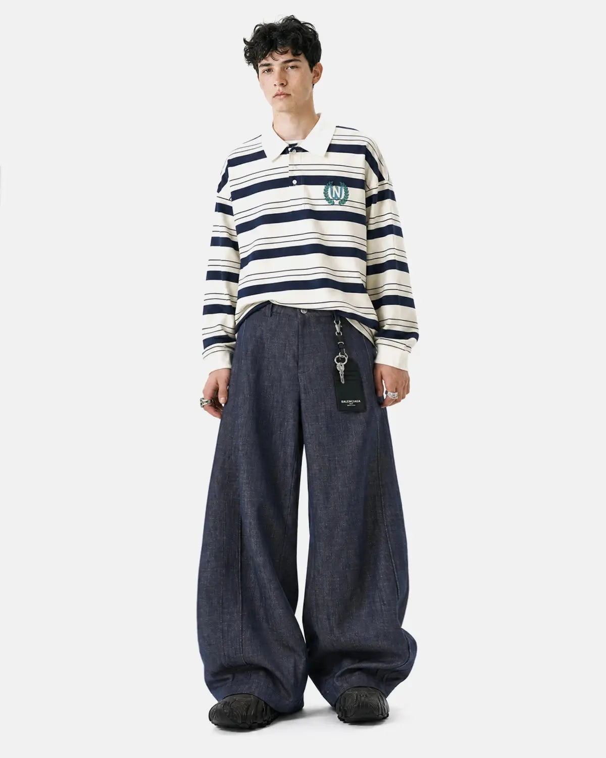 Lightweight Structured Barrel Jeans | Inflation Streetwear