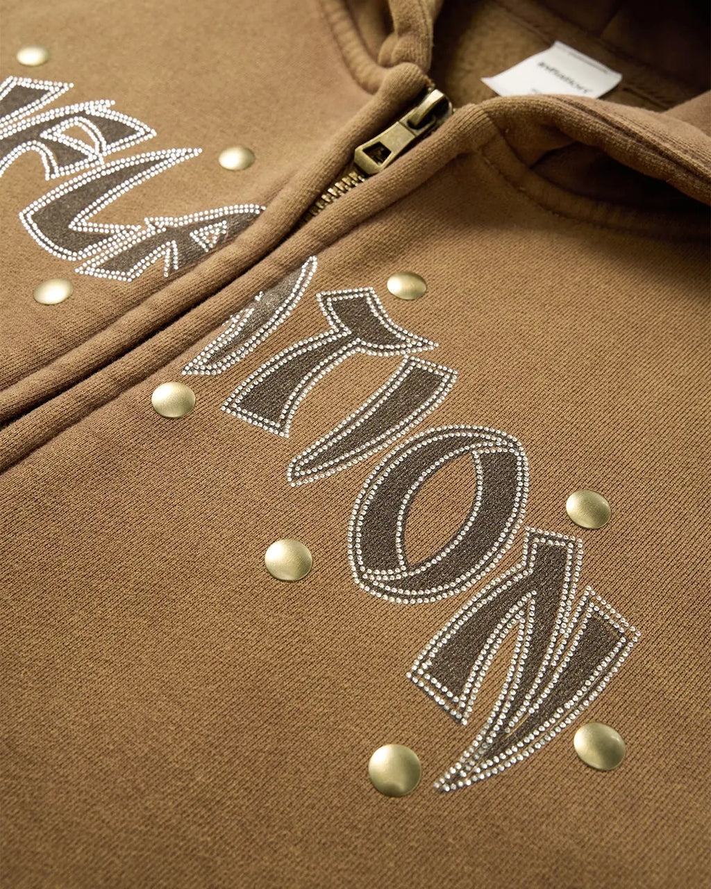 Rivets Dragon Acid Wash Zip Up Hoodies | Inflation Streetwear