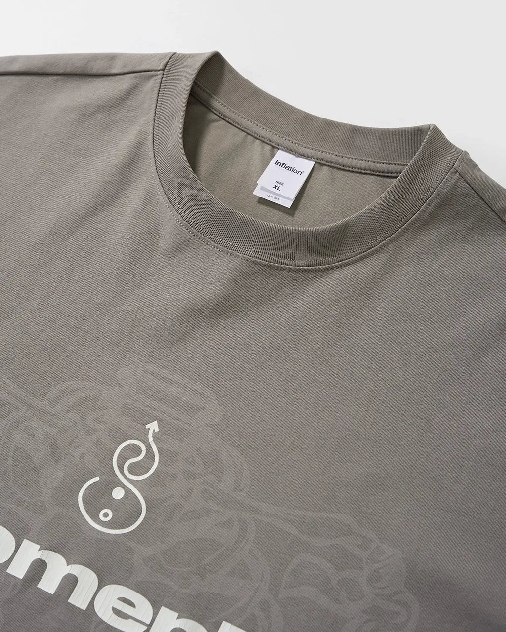 Dual-Effect Graphic Heavyweight Tshirt | Inflation Streetwear