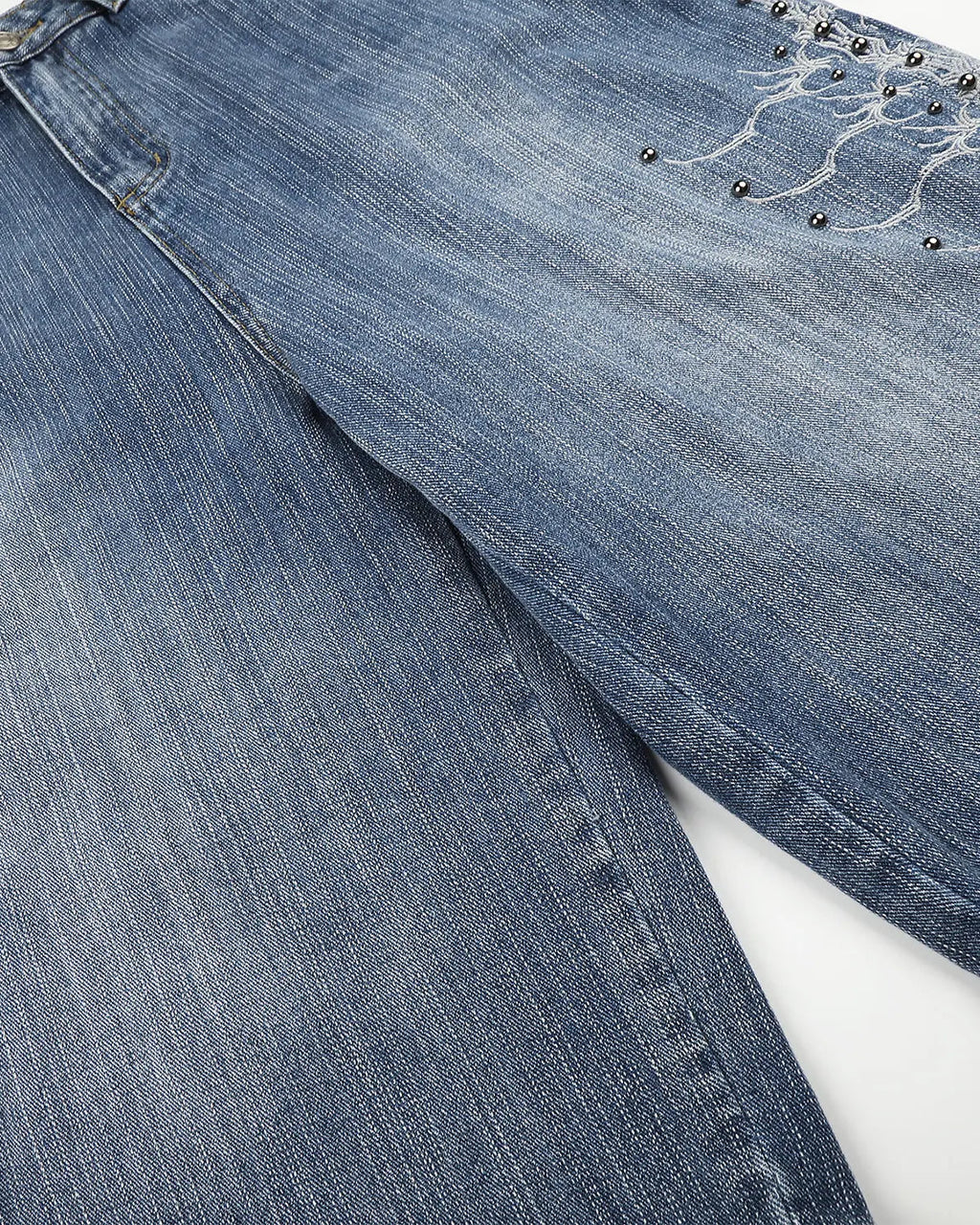 Studded Bamboo Weave Jorts | Inflation Streetwear