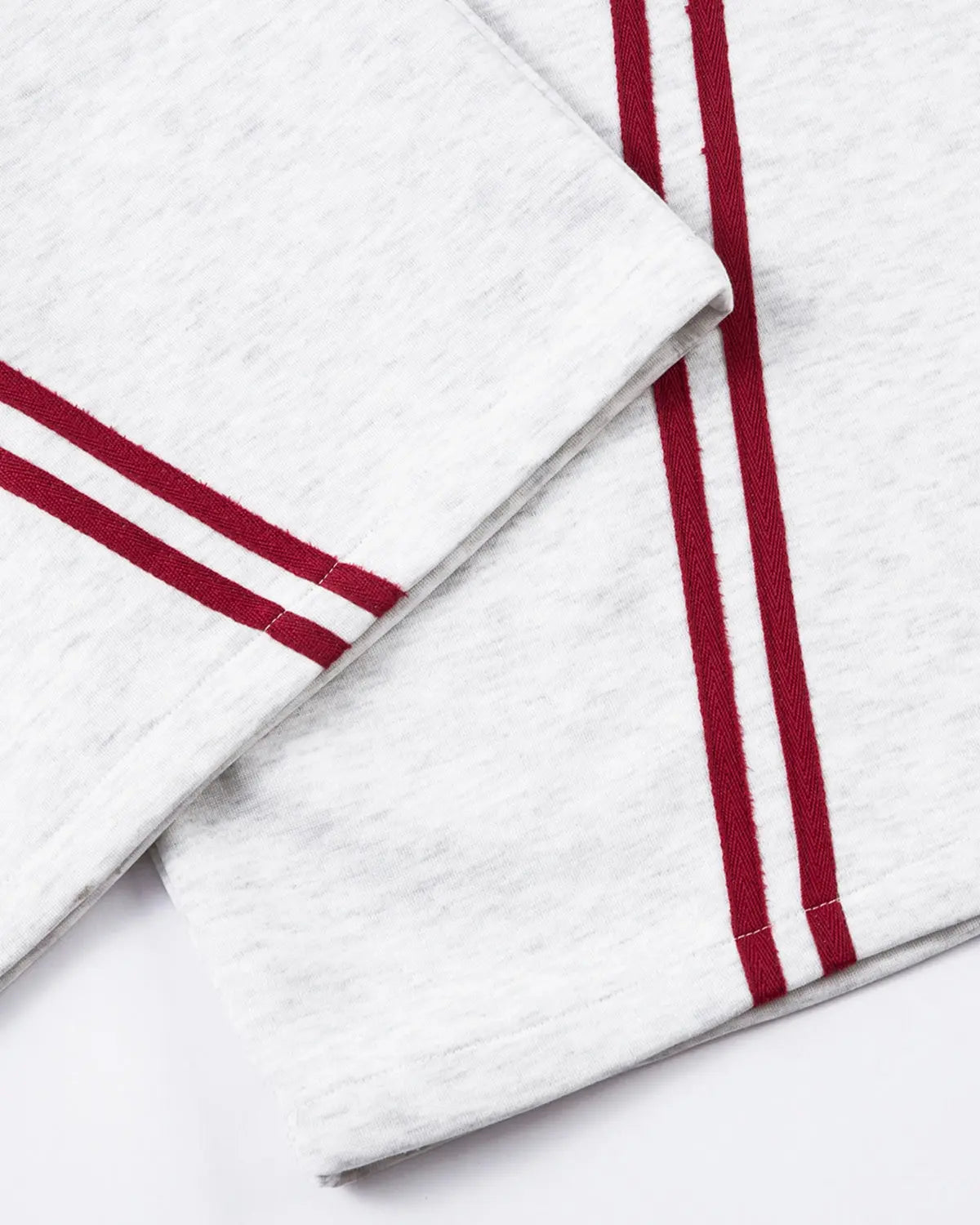 Grey Striped Baggy Sweatpants | Inflation Streetwear
