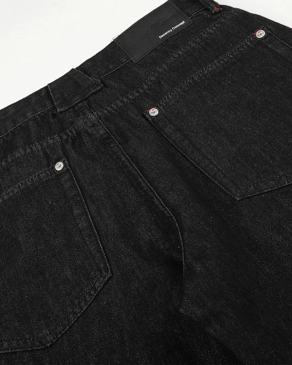 Side Eyelet Buttons Barrel Jeans | Inflation Streetwear