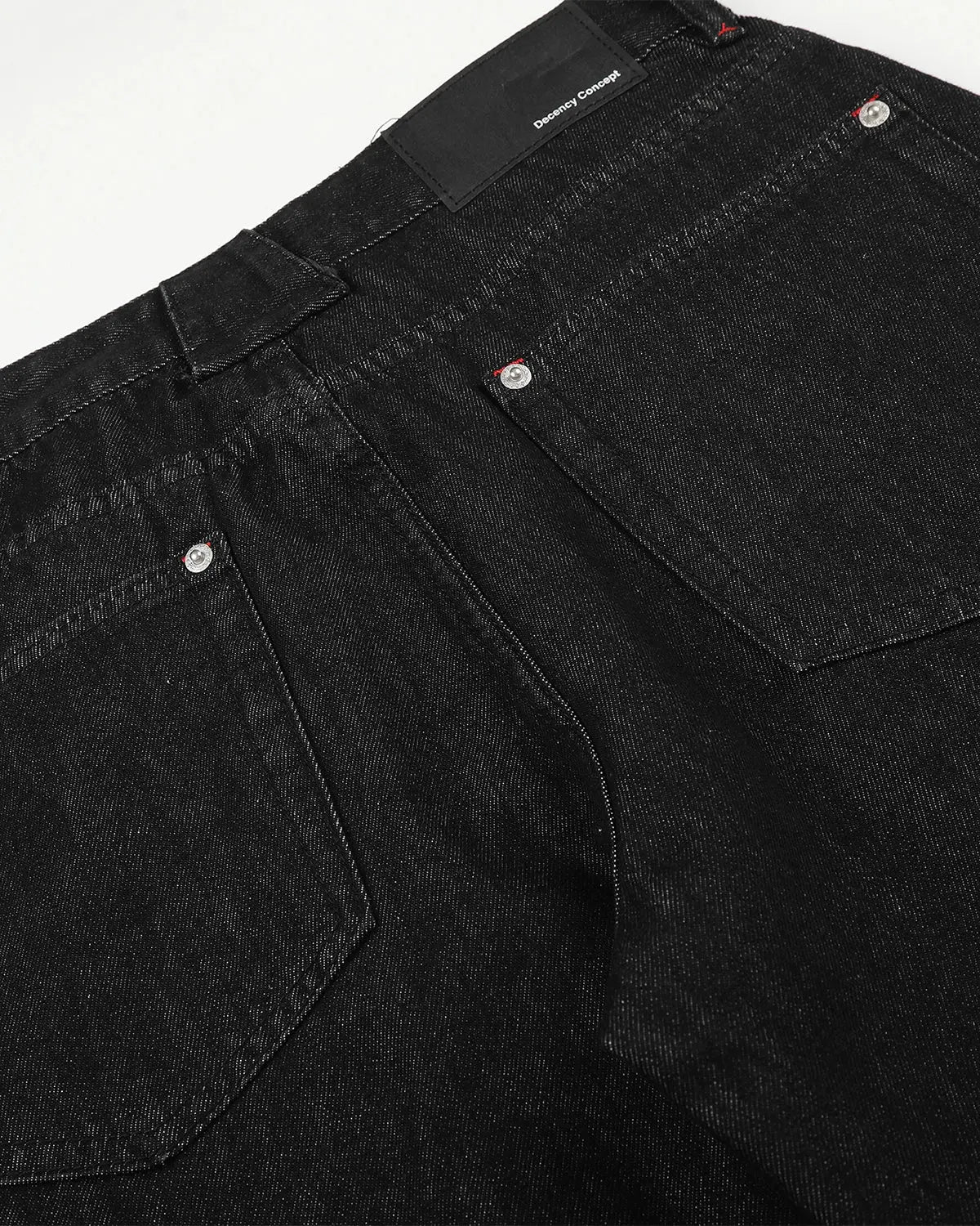 Side Eyelet Buttons Barrel Jeans | Inflation Streetwear