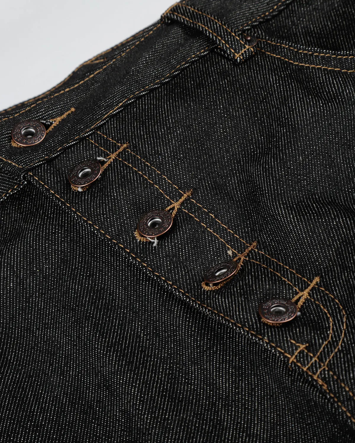 Button Fly Raw Baggy Jeans | Inflation Streetwear