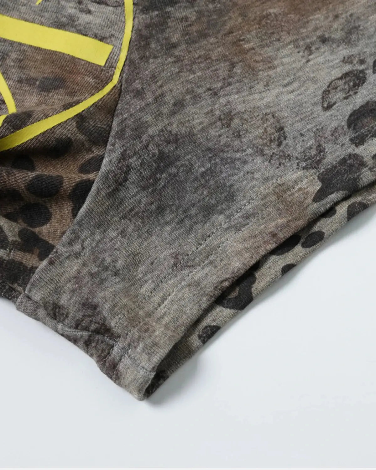 Leopard Script Henley Baby Tees | Inflation Streetwear