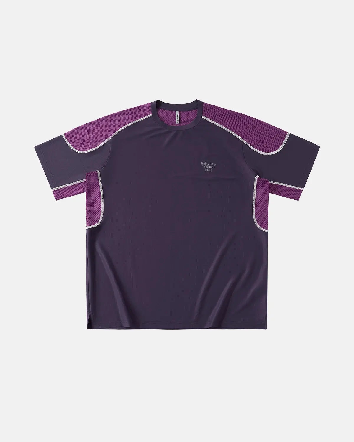 AirFlow Contrast Panel Breathable Tee | Inflation Streetwear