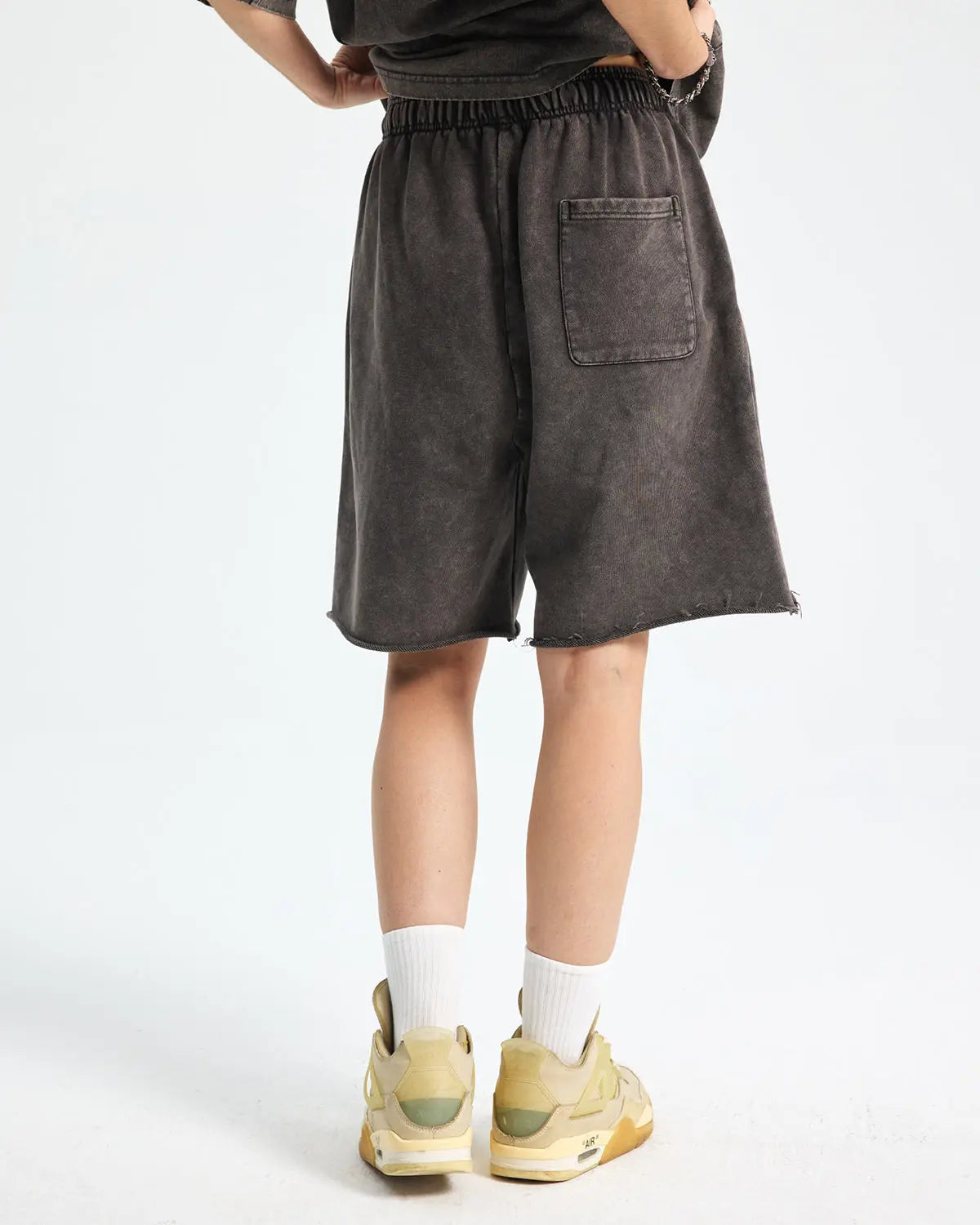Heavyweight Washed Sweat Shorts | Inflation Streetwear