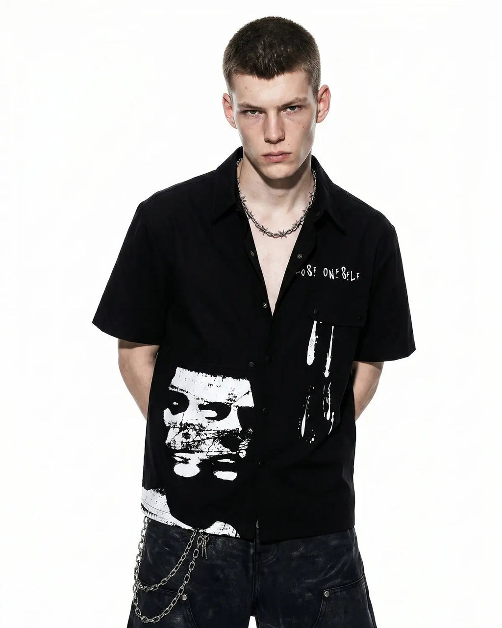 Abstract Graphic Printing Shirts | Inflation Streetwear