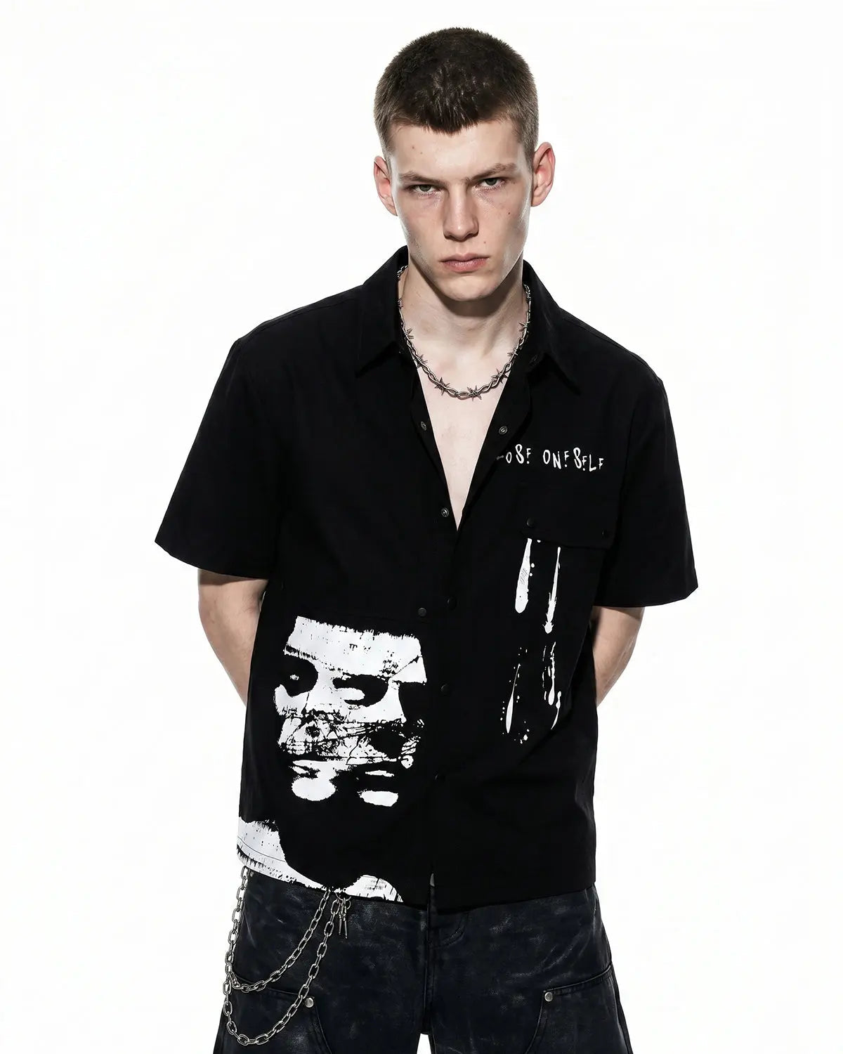 Abstract Graphic Printing Shirts | Inflation Streetwear