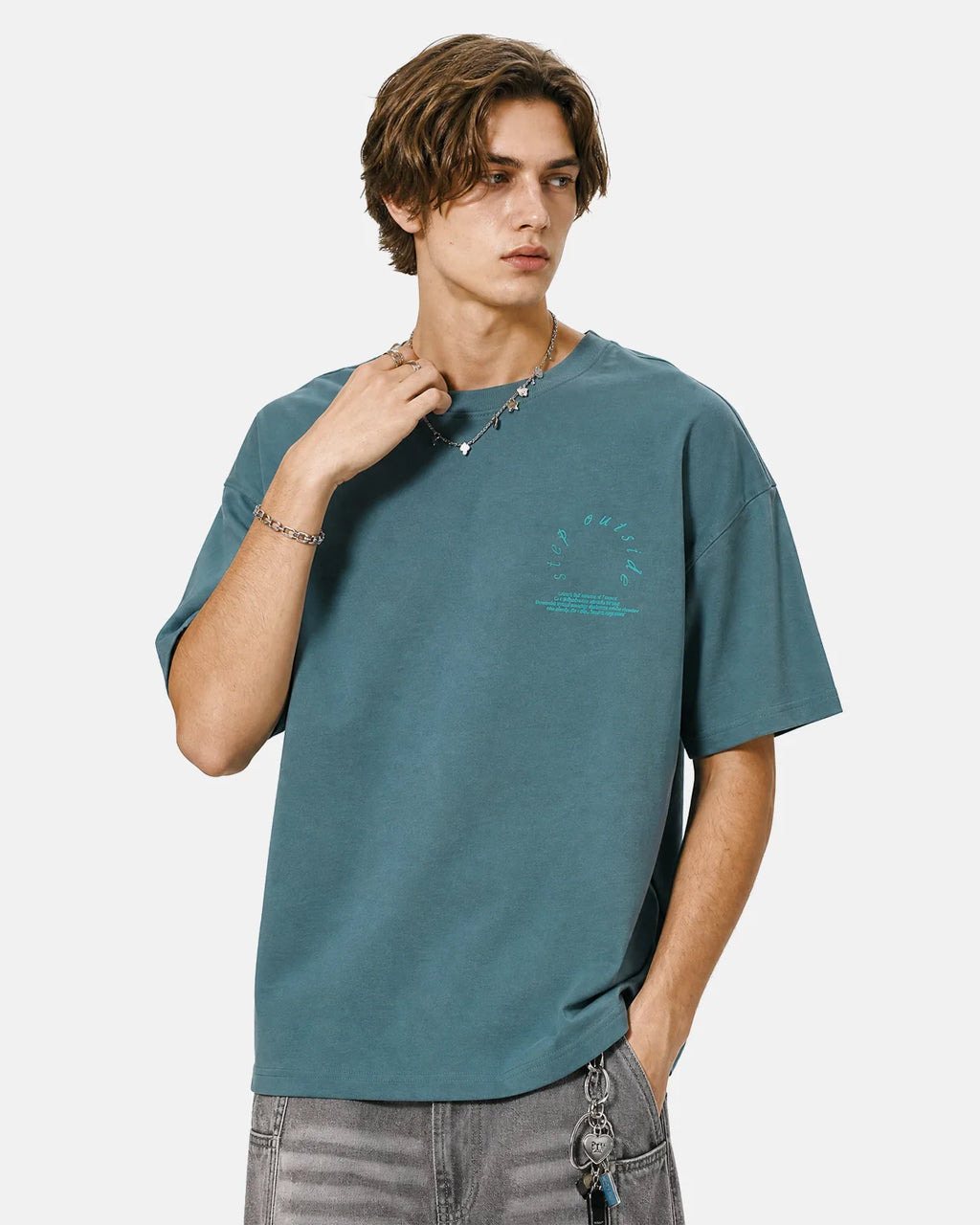 Camping Graphic Cotton Tees | Inflation Streetwear