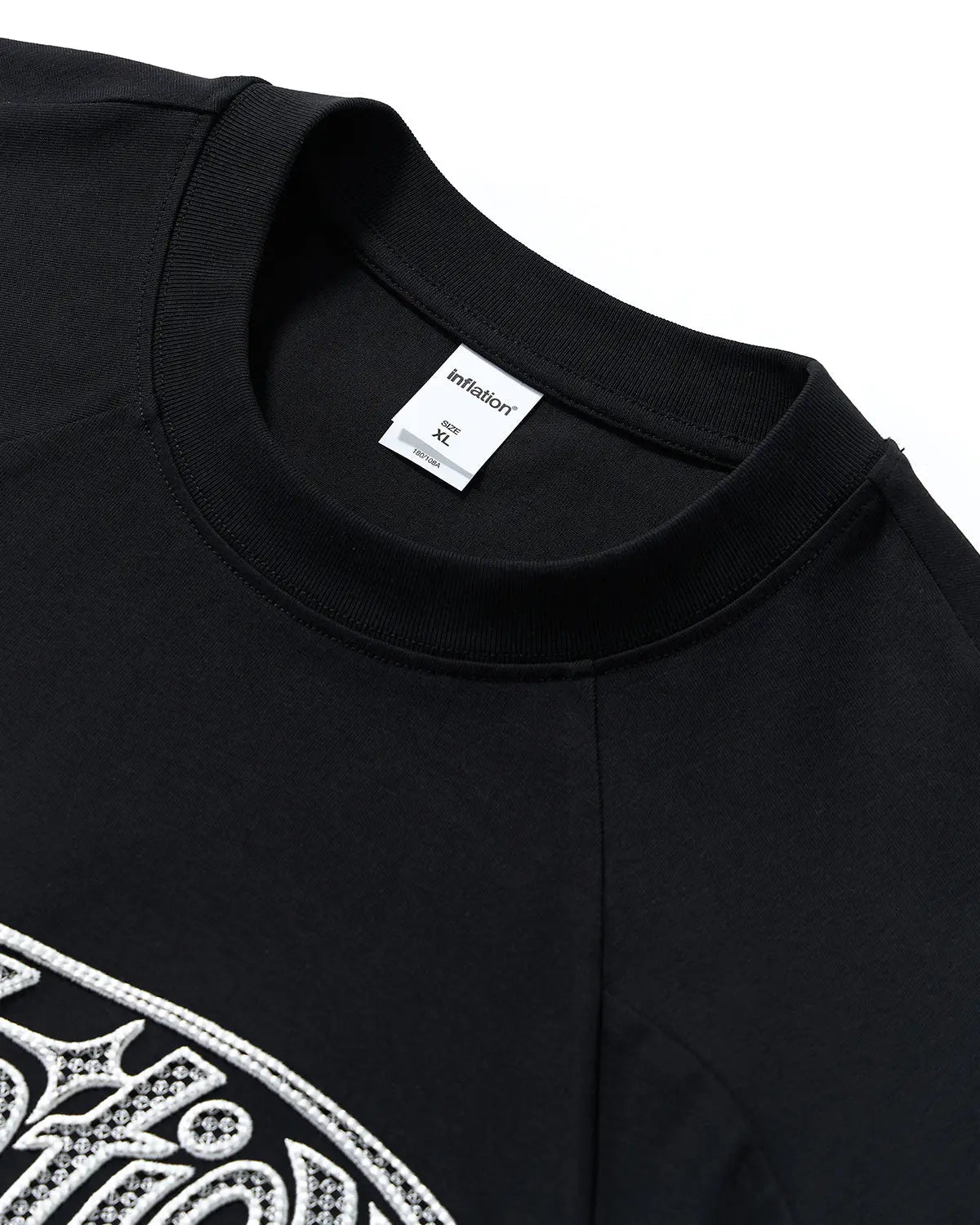 Hollow Embroidered Graphic T-Shirt | Inflation Streetwear