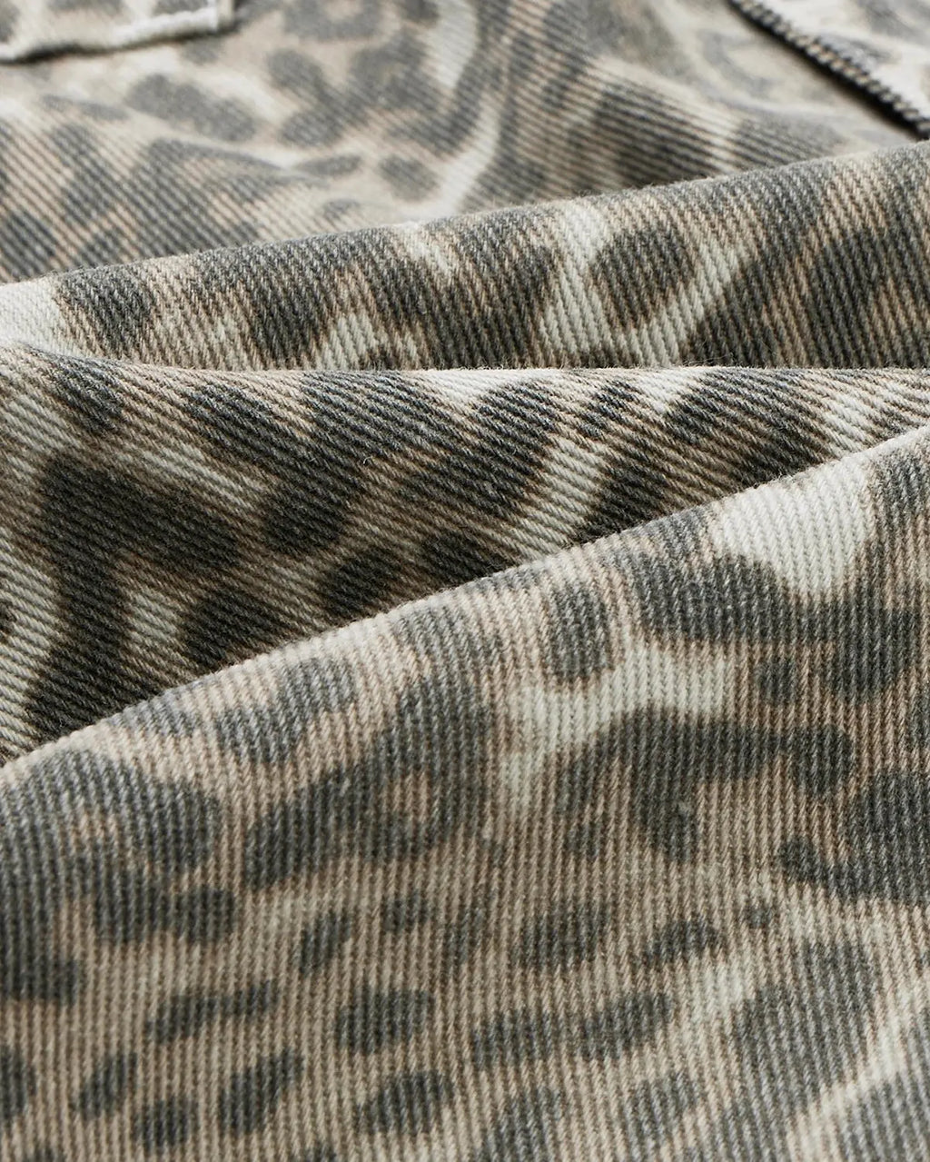 Leopard Print Baggy Shorts | Inflation Streetwear
