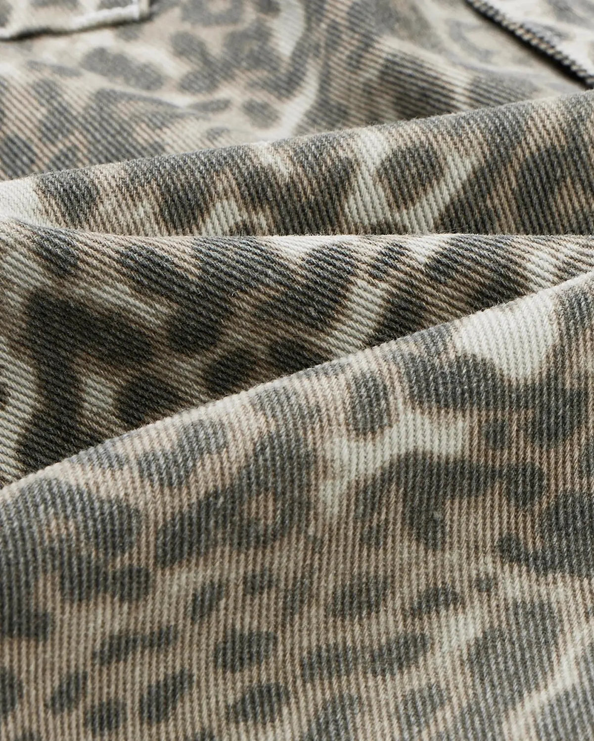 Leopard Print Baggy Shorts | Inflation Streetwear