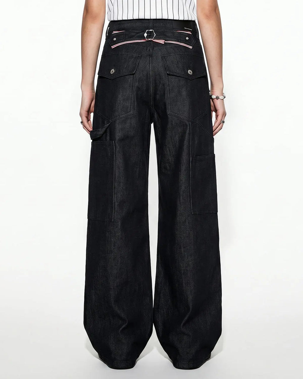 Deconstructed Utility Baggy Jeans | Inflation Streetwear