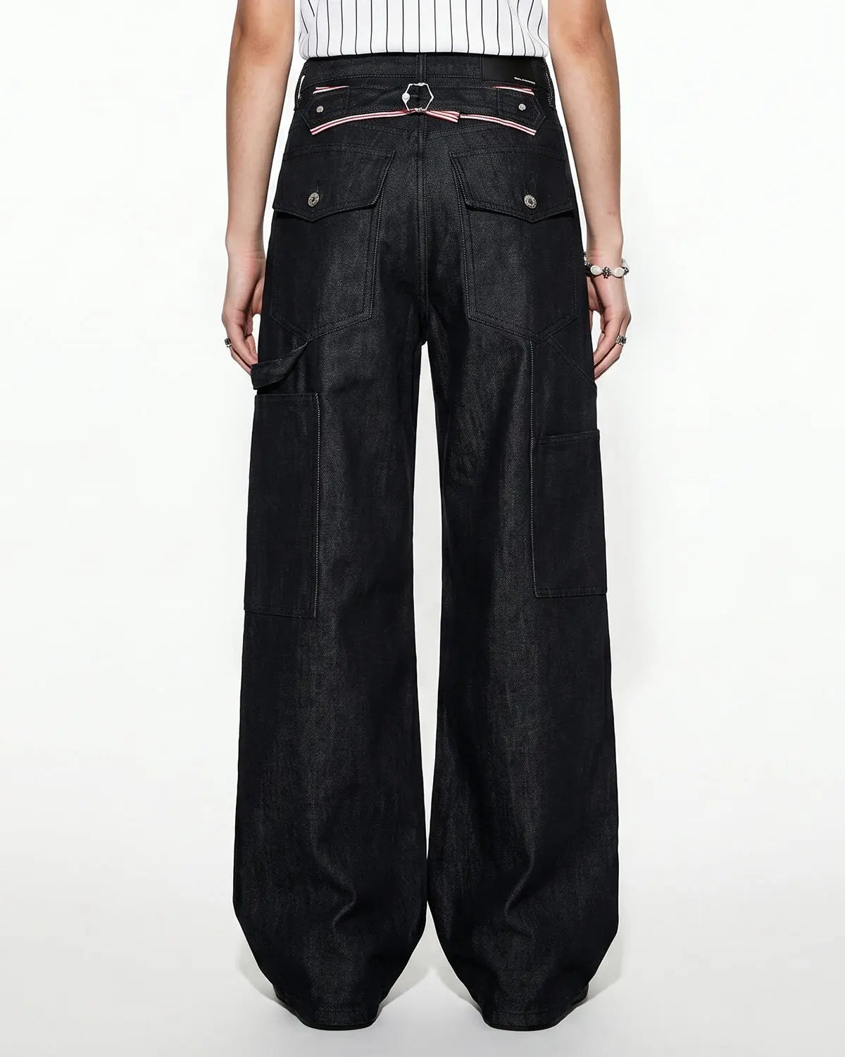 Deconstructed Utility Baggy Jeans | Inflation Streetwear