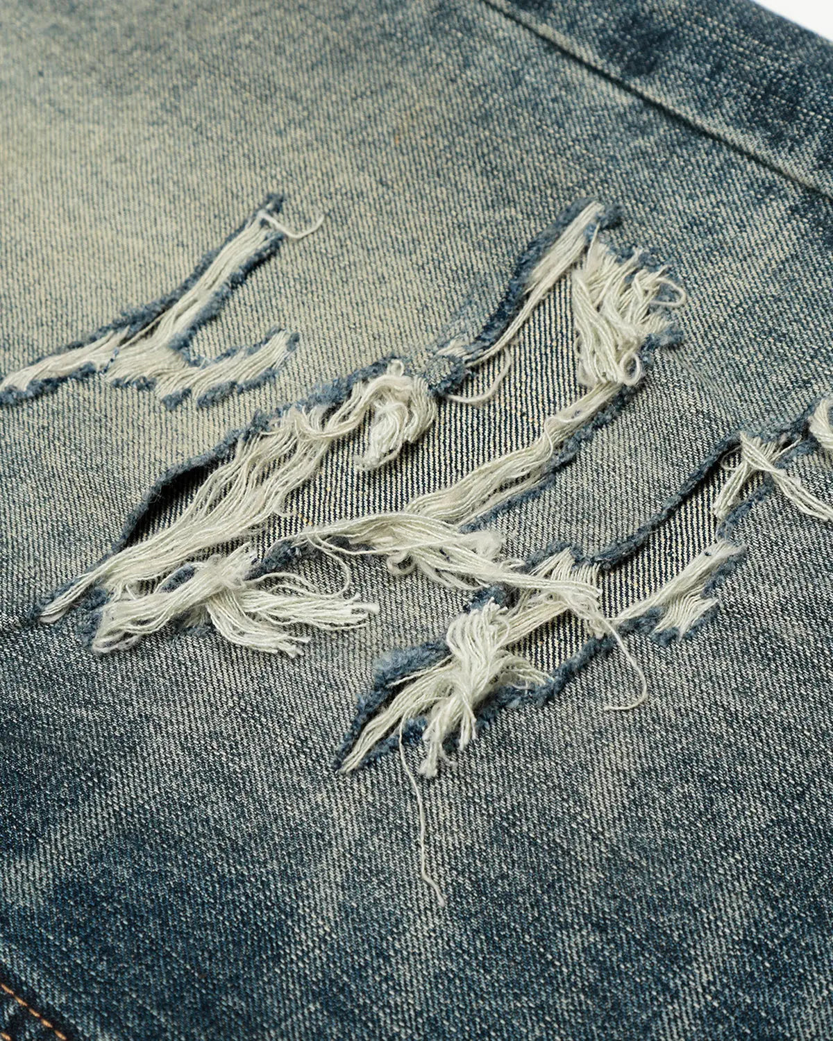 Vintage Distressed Baggy Jeans | Inflation Streetwear