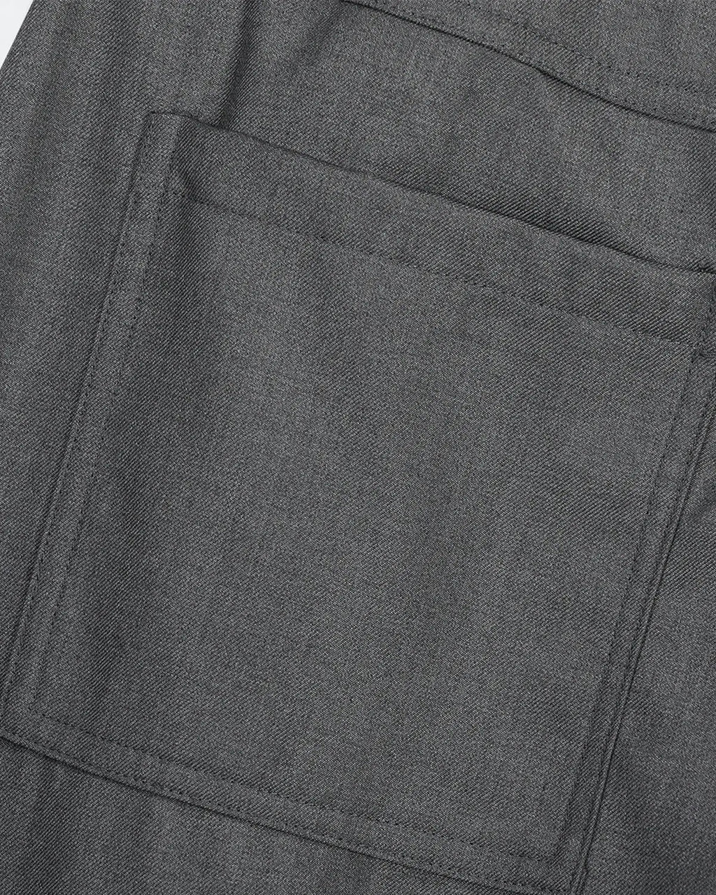 Asymmetric Pleated Barrel-Leg Suit Pants | Inflation Streetwear