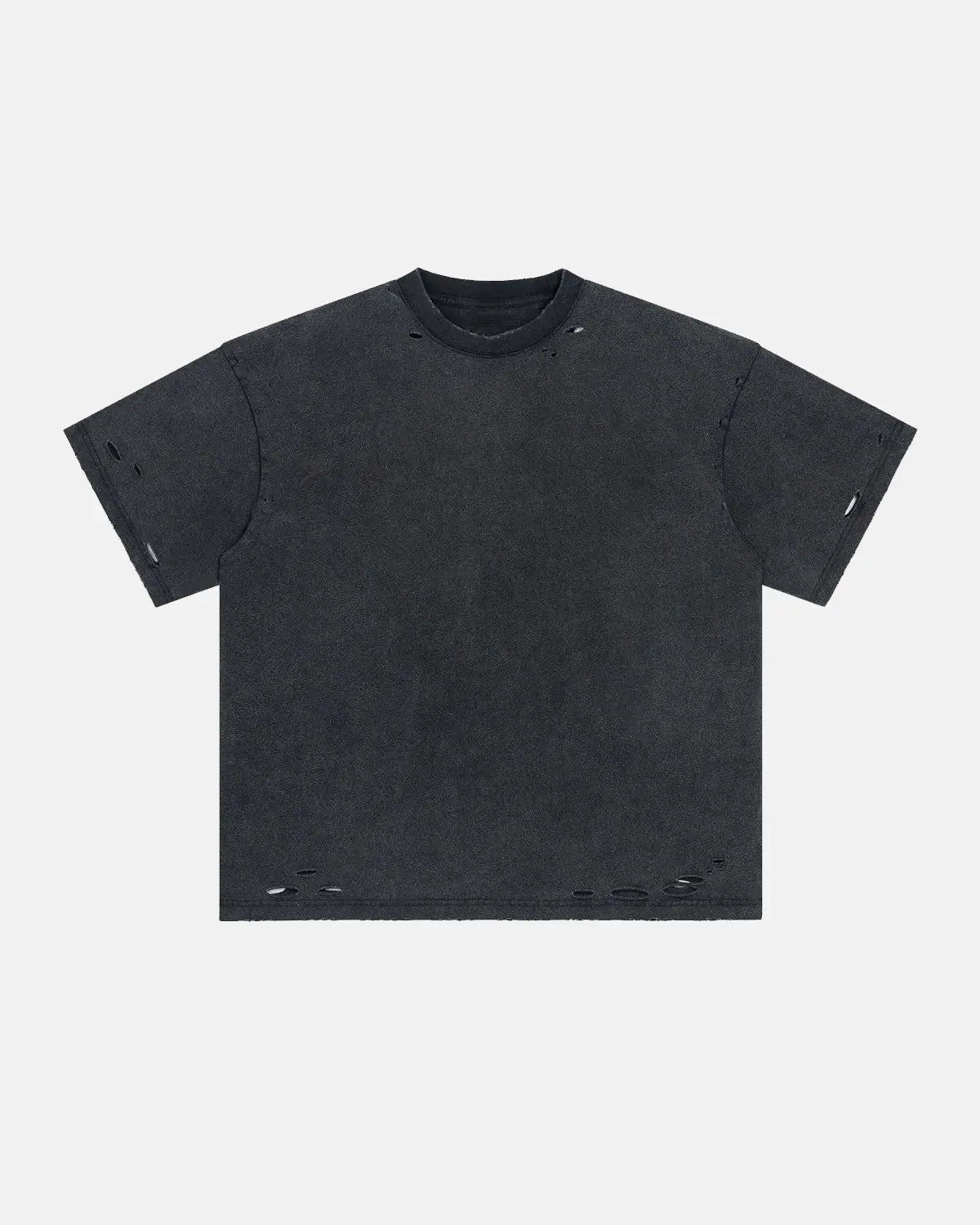 Ripped Distressed Washed Oversized T-Shirt | Inflation Streetwear