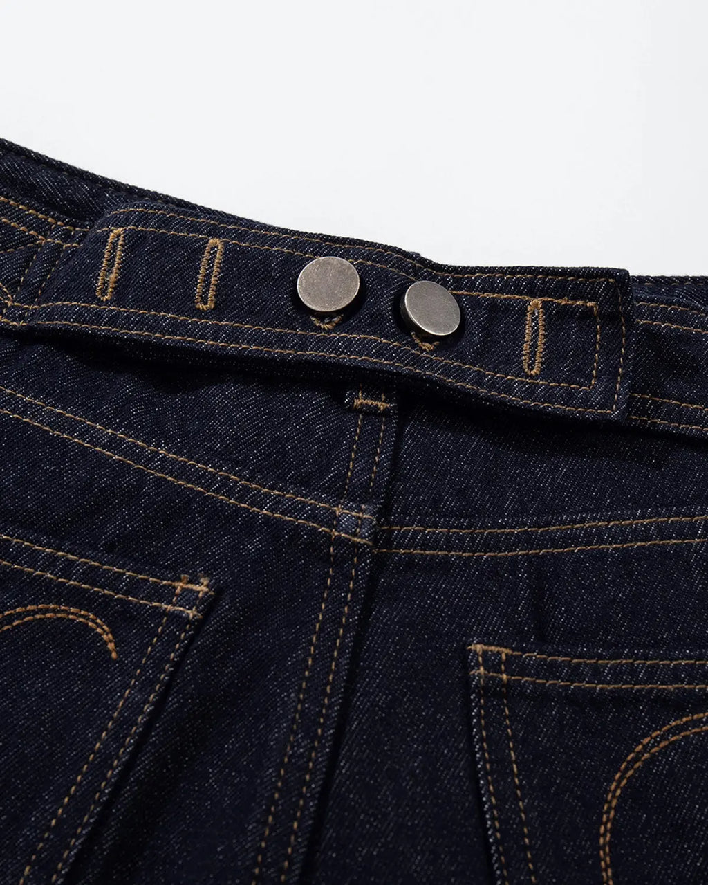 Cinch Back Baggy Denim Jorts | Inflation Streetwear