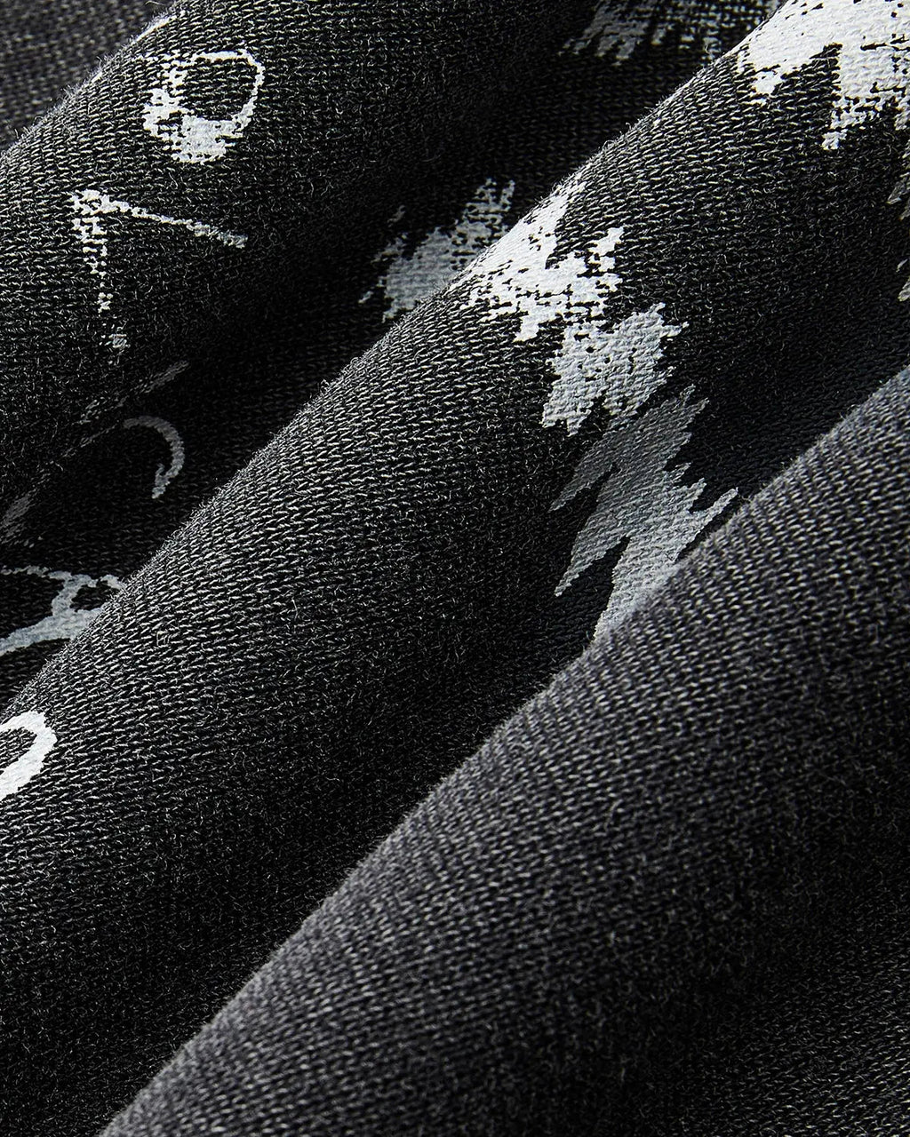 Boxy Graffiti Zip Up Hoodie | Inflation Streetwear